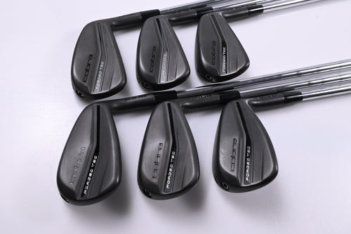 Cobra King Forged Tec 2023 Black Irons / 5-PW / Stiff Flex KBS $-Taper Lite