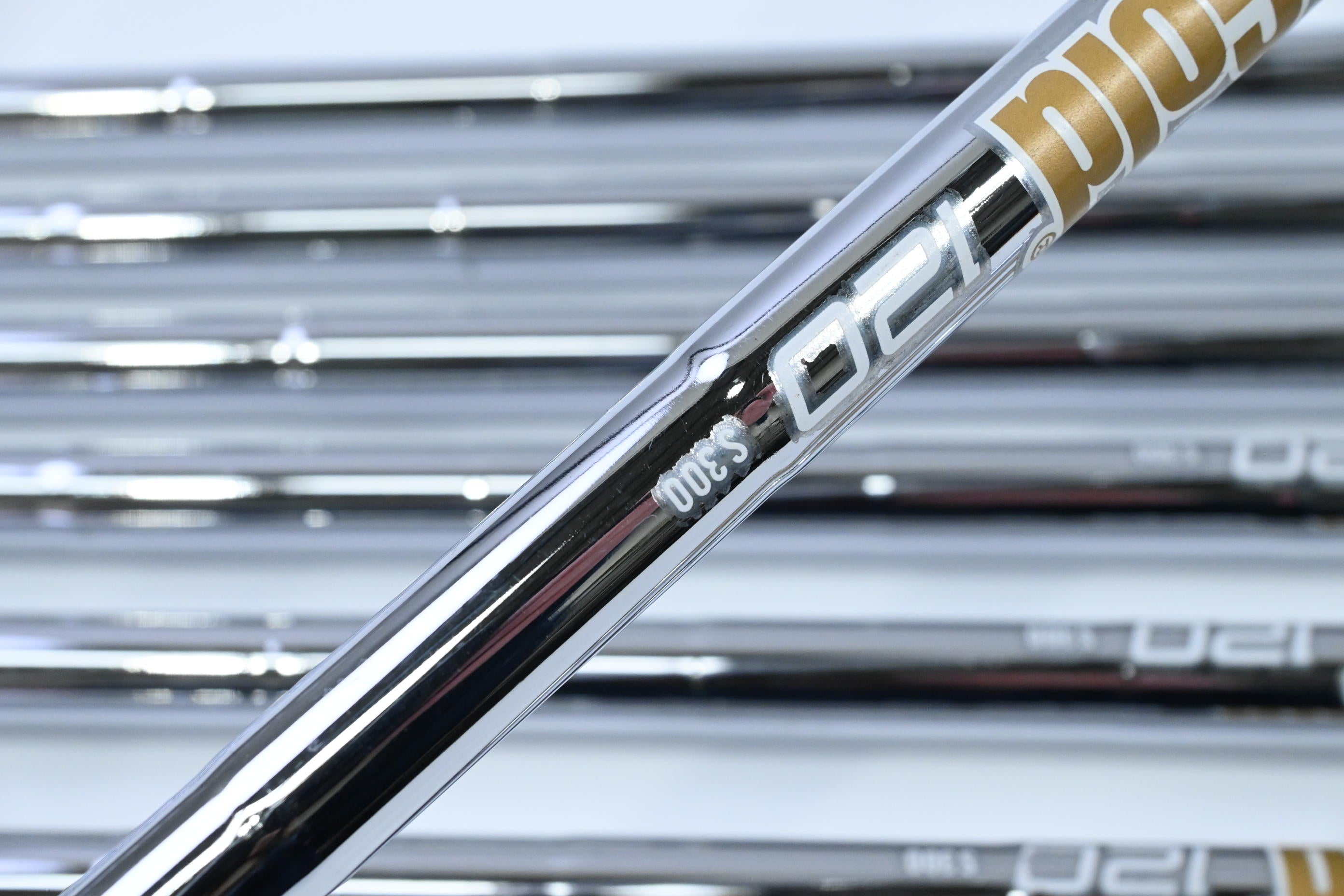Left Hand Ping Blueprint Irons / 3-PW / Black Dot / Stiff Flex Dynamic Gold 120