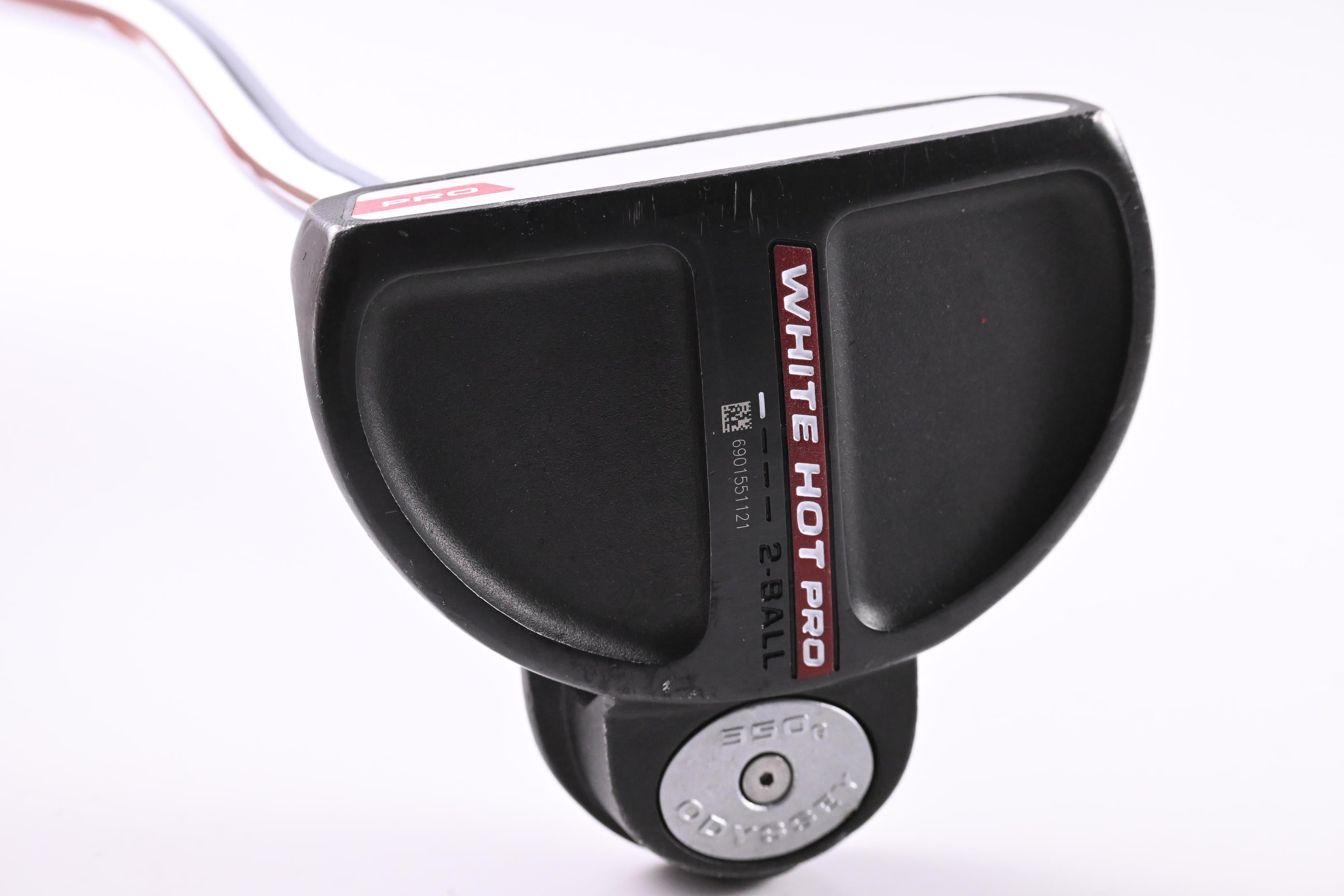 Left Hand Odyssey White Hot Pro Black 2-Ball Putter / 32 Inch