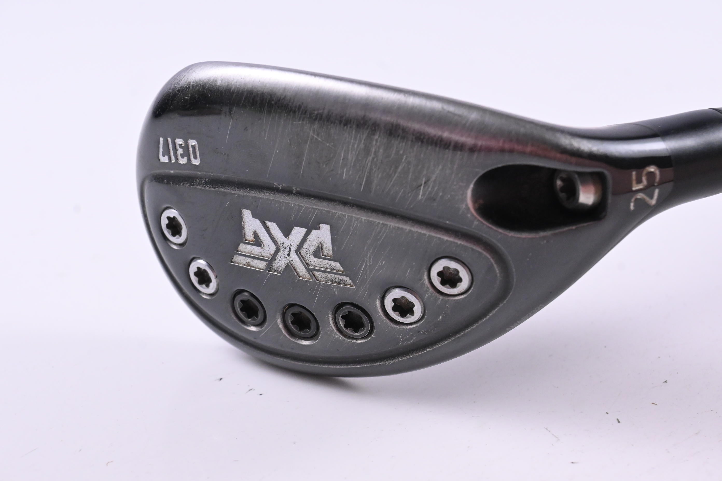 PXG 0317 #5 Hybrid / 25 Degree / Regular Flex Fujikura Blue Pro 63 Shaft