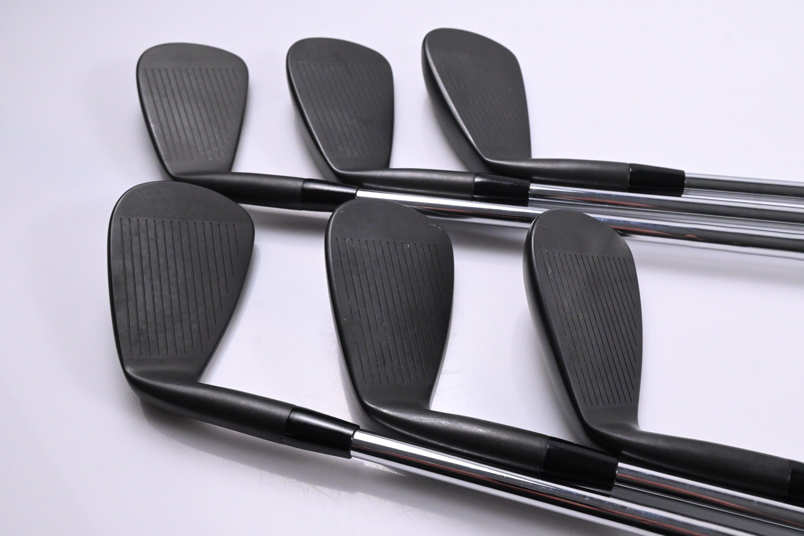 Cobra King Forged Tec 2023 Black Irons / 5-PW / Stiff Flex KBS $-Taper Lite