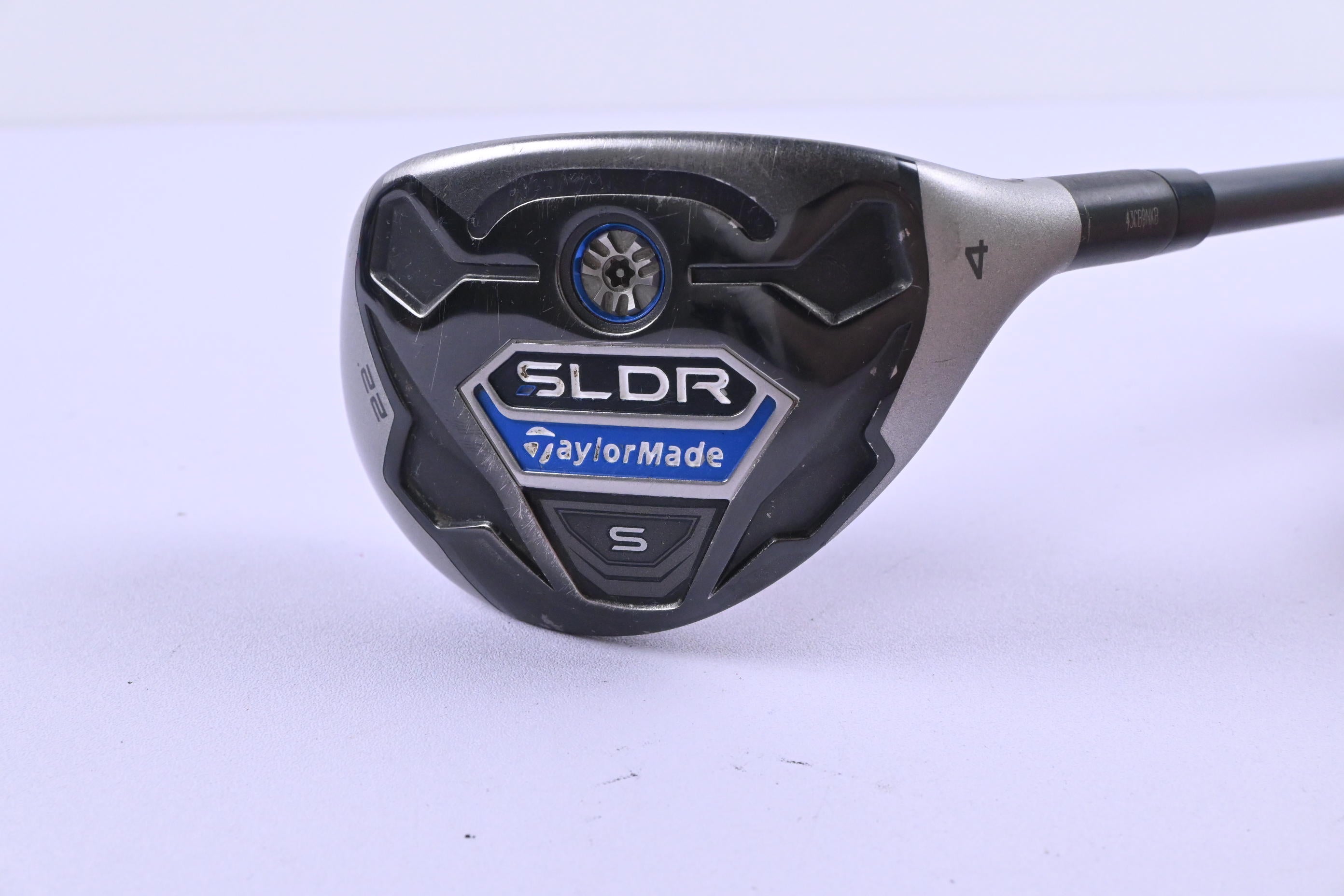 Taylormade SLDR-S #4 Hybrid / 22 Degree / Regular Flex Fujikura Speeder 72 Shaft