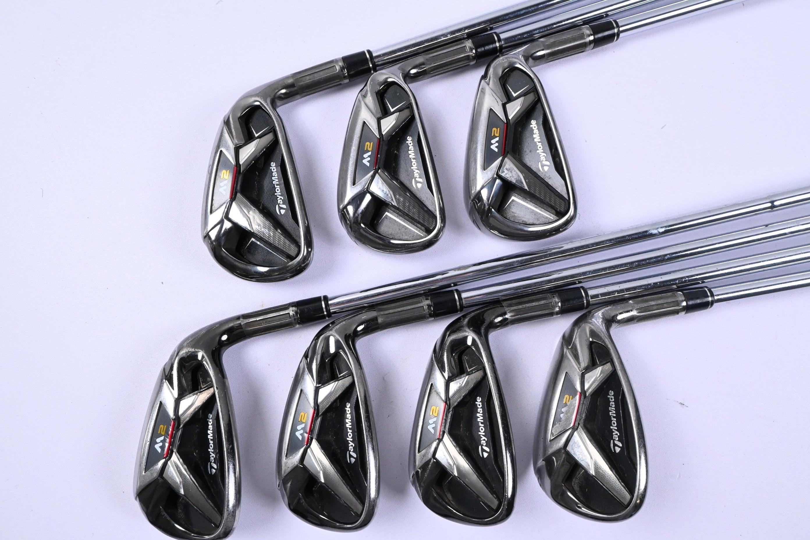Taylormade M2 2016 Irons / 5-PW+SW / Regular Flex REAX High Launch 88 Shafts
