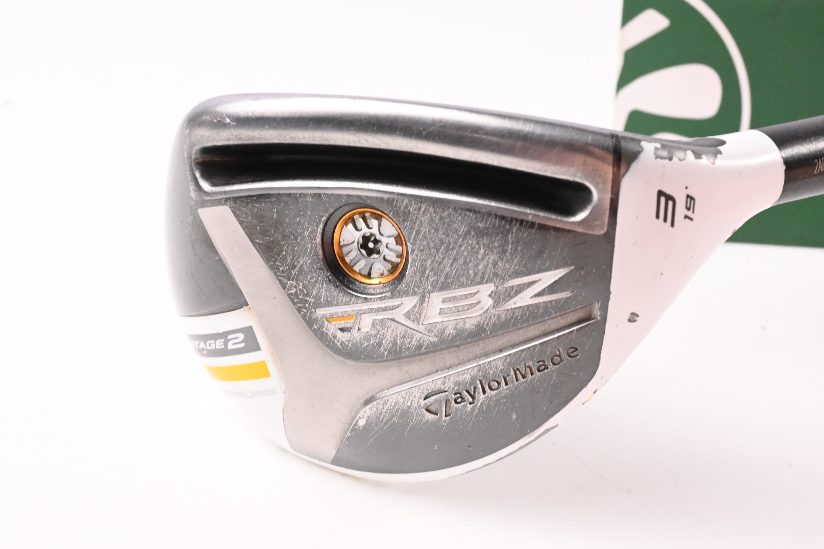 Taylormade RBZ Stage 2 #3 Hybrid / 19 Degree / Stiff Flex RocketFuel 65 Shaft