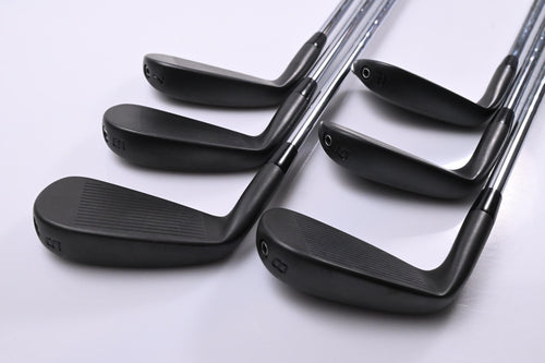 Cobra King Forged Tec 2023 Black Irons / 5-PW / Stiff Flex KBS $-Taper Lite