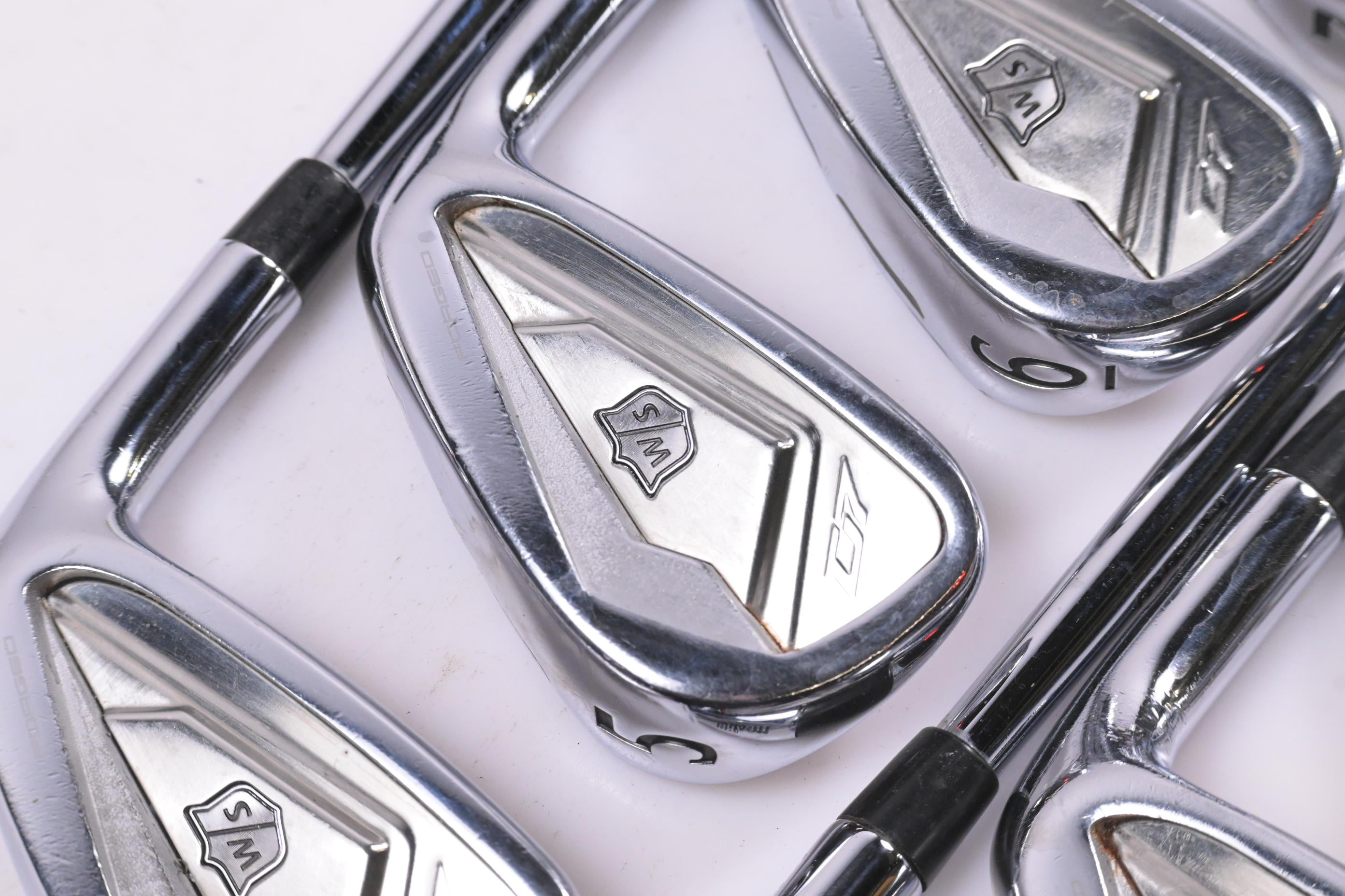 Wilson D7 Forged Irons / 4-PW+GW / Stiff Flex Dynamic Gold 120 S300 Shafts