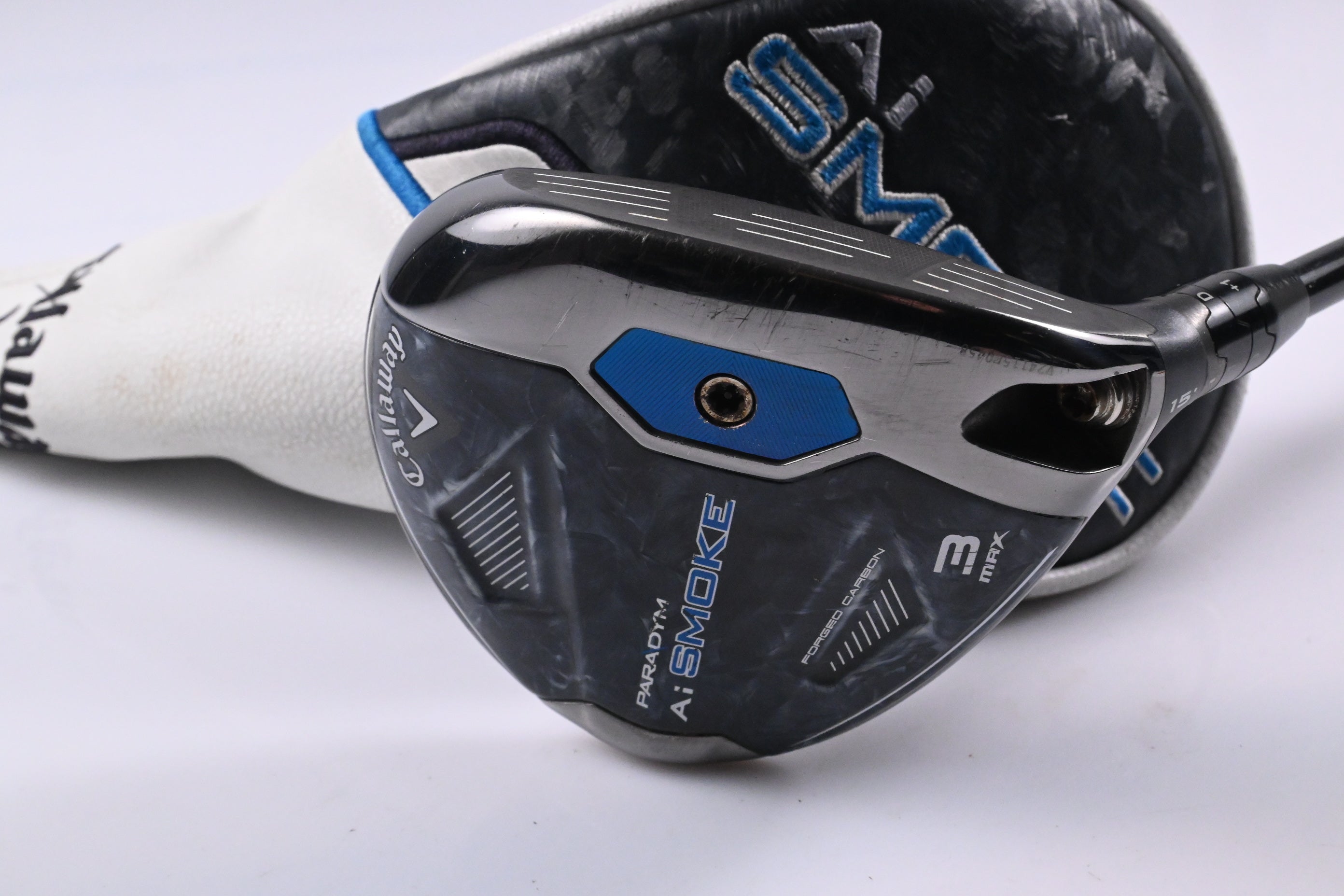 Callaway Paradym Ai Smoke Max #3 Wood / 15 Degree / X-Flex Denali Black 80 Shaft
