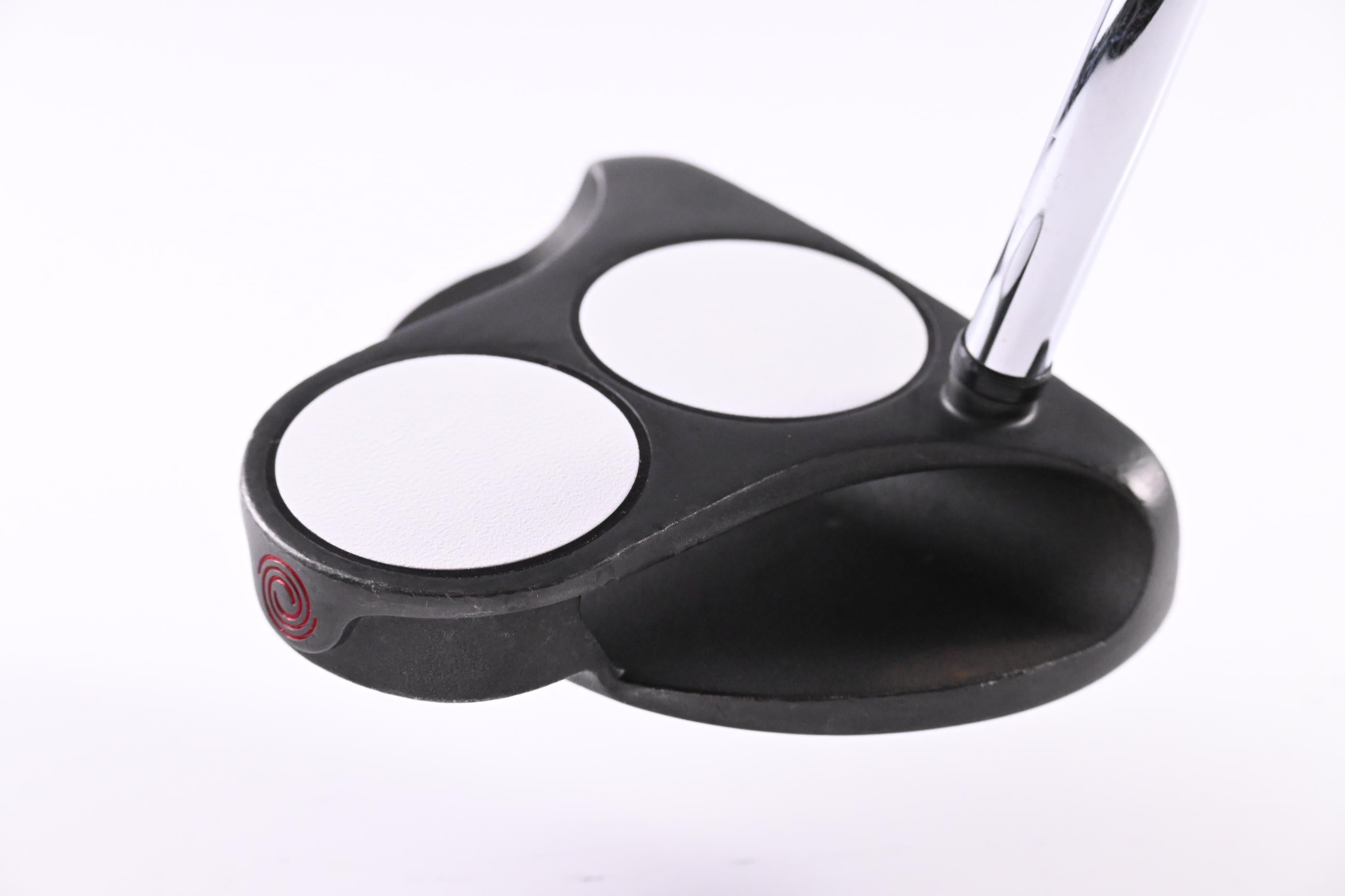 Left Hand Odyssey White Hot Pro Black 2-Ball Putter / 32 Inch