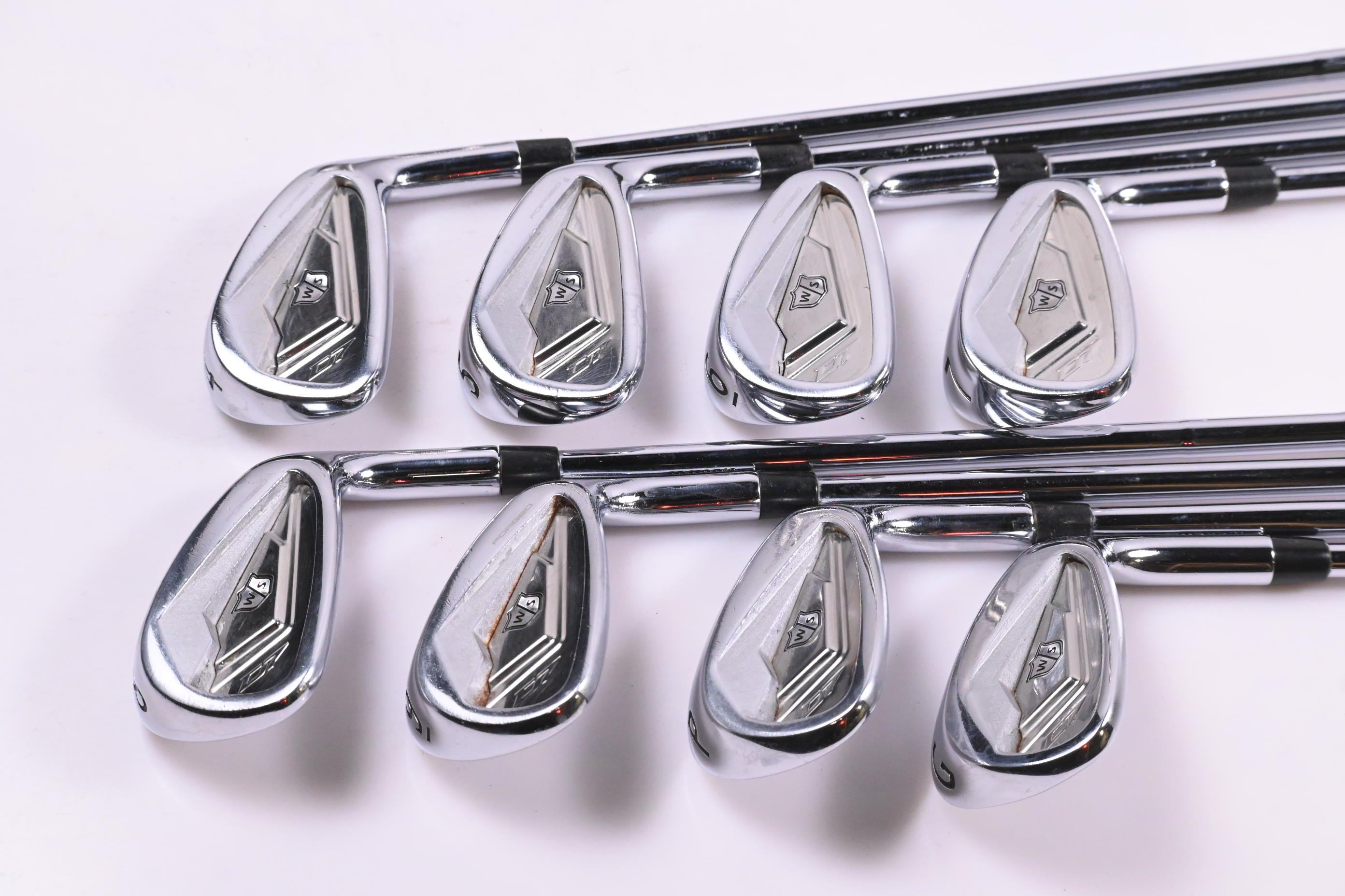 Wilson D7 Forged Irons / 4-PW+GW / Stiff Flex Dynamic Gold 120 S300 Shafts