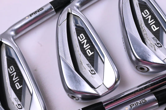 Ping G425 Irons / 4-PW / White Dot / X-Flex Dynamic Gold 120 X100 Shafts