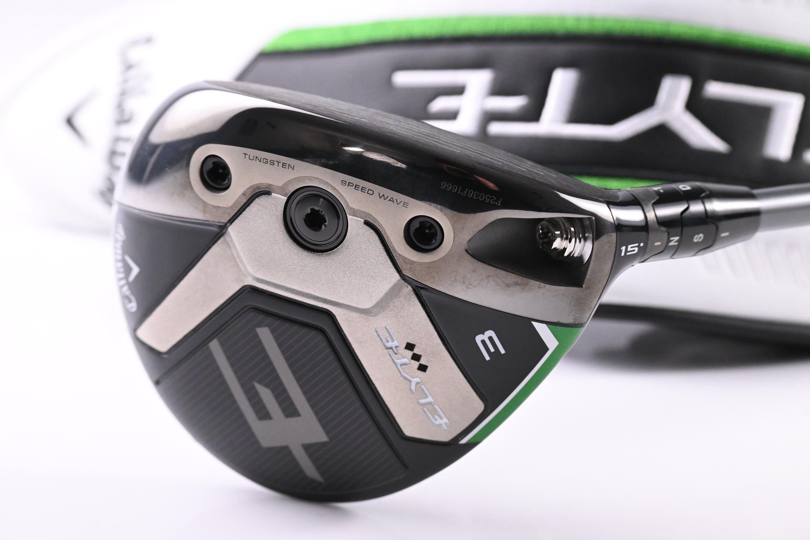 Callaway Elyte Triple Diamond #3 Wood / 15 Degree / Stiff Flex Denali Charcoal 70