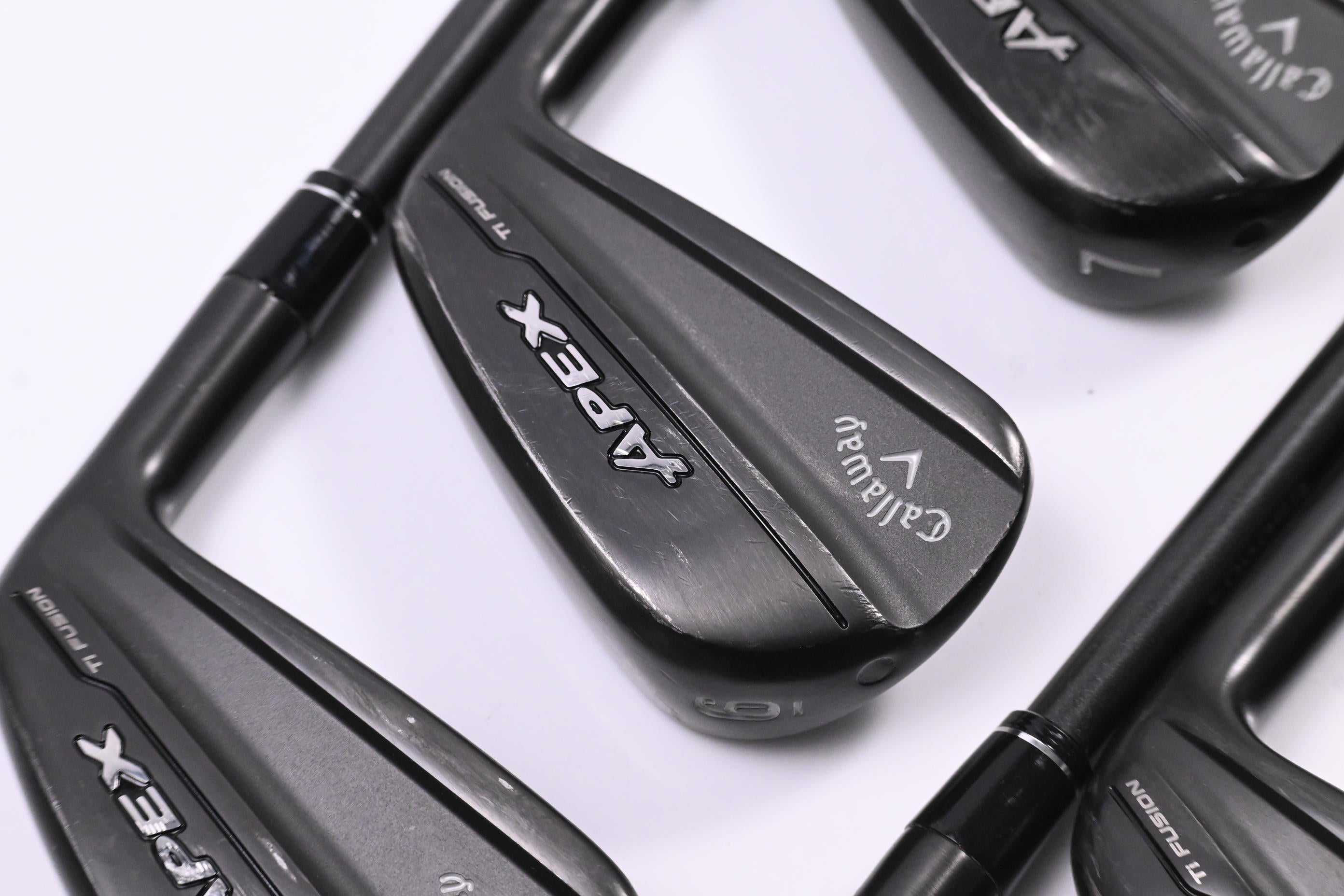 Callaway Apex Ti Fusion Irons / 5-PW / Stiff Flex Dynamic Gold 100 S300 Shafts