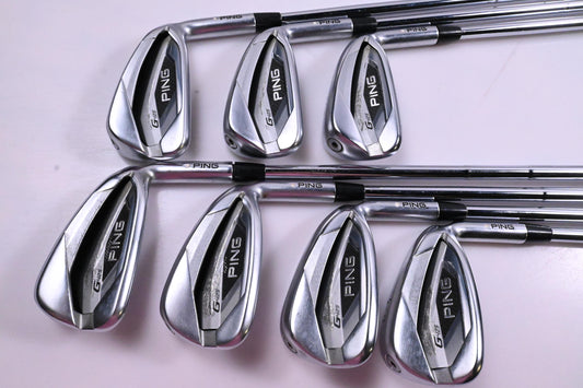 Ping G425 Irons / 4-PW / White Dot / X-Flex Dynamic Gold 120 X100 Shafts