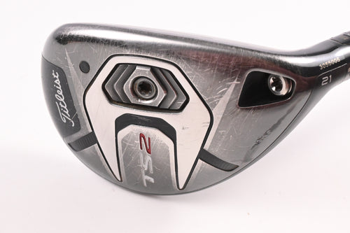 Titleist TS2 #3 Hybrid / 21 Degree / Stiff Flex Tensei AV Blue 70 Shaft