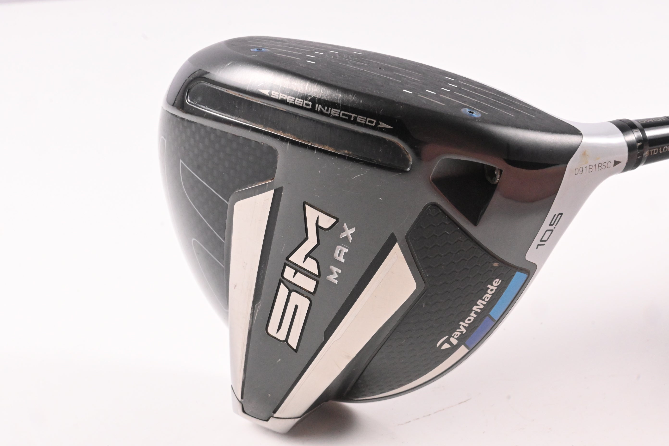 Taylormade SIM Max Driver / 10.5 Degree / Stiff Flex Fujikura Ventus Blue 6