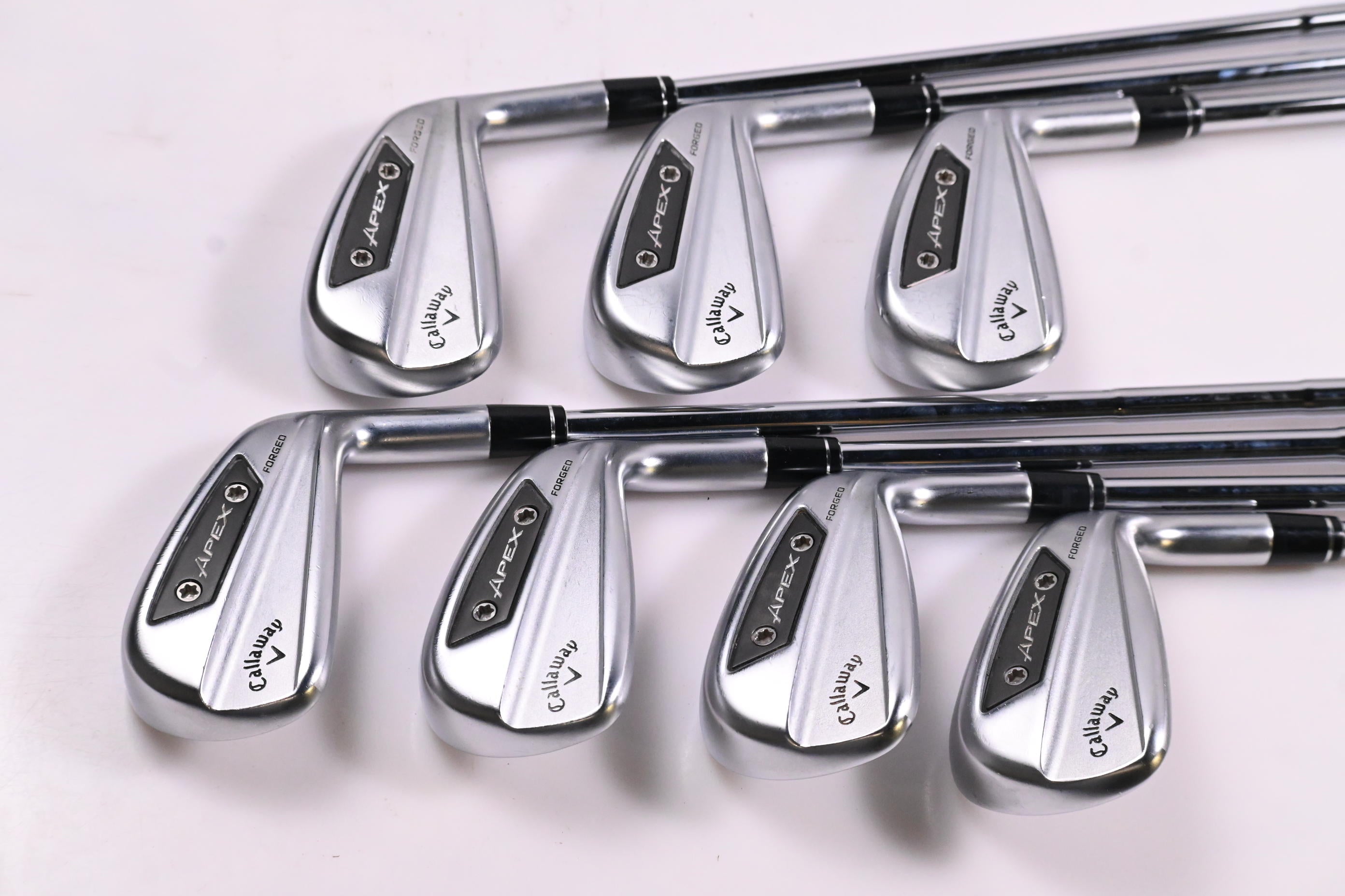 Callaway Apex Ai200 Irons / 4-PW / Stiff Flex Dynamic Gold Mid 100 S300 Shafts