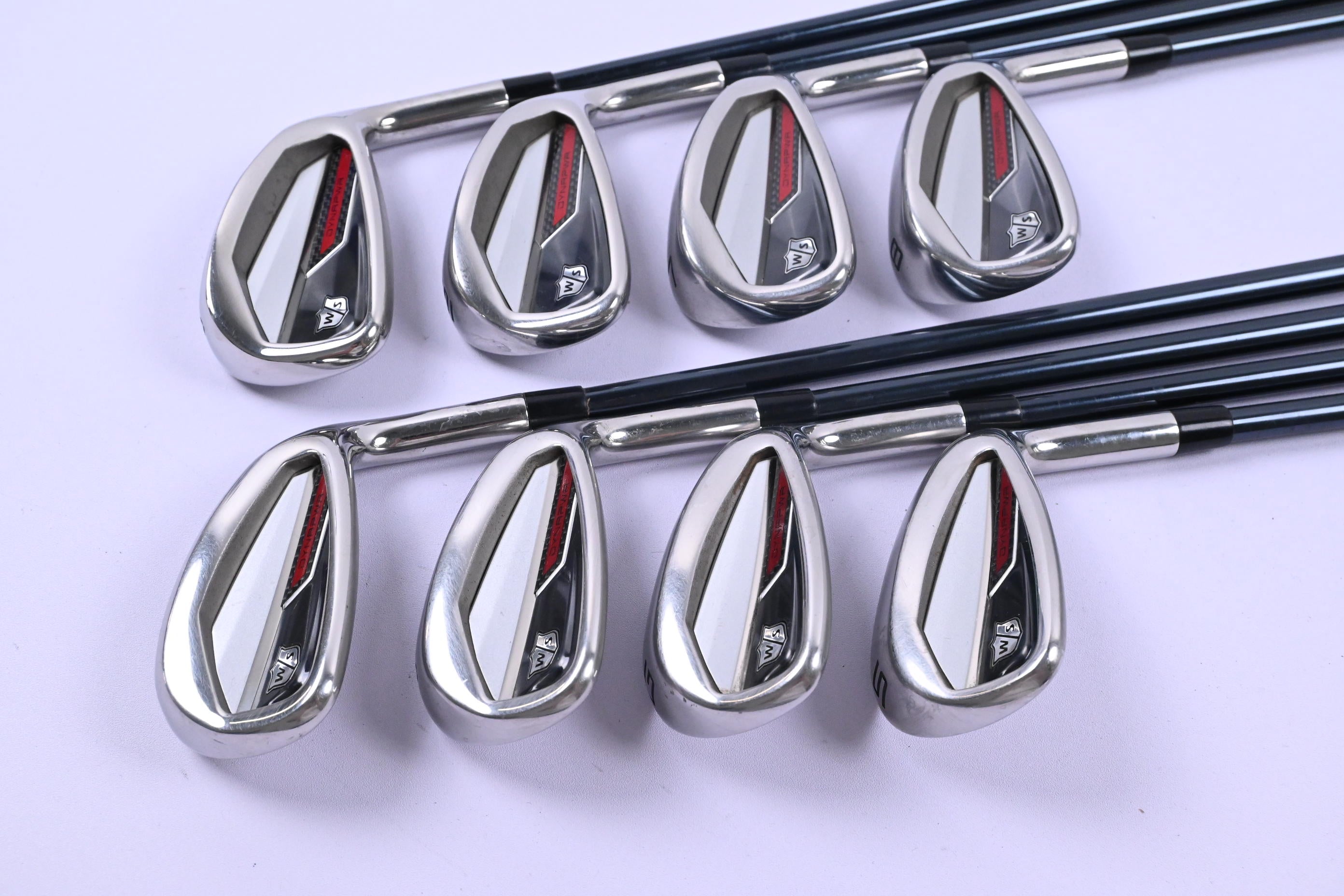 Wilson Dynapower 2023 Irons / 5-PW+GW+SW / Regular Flex Recoil Dart 65 Shafts
