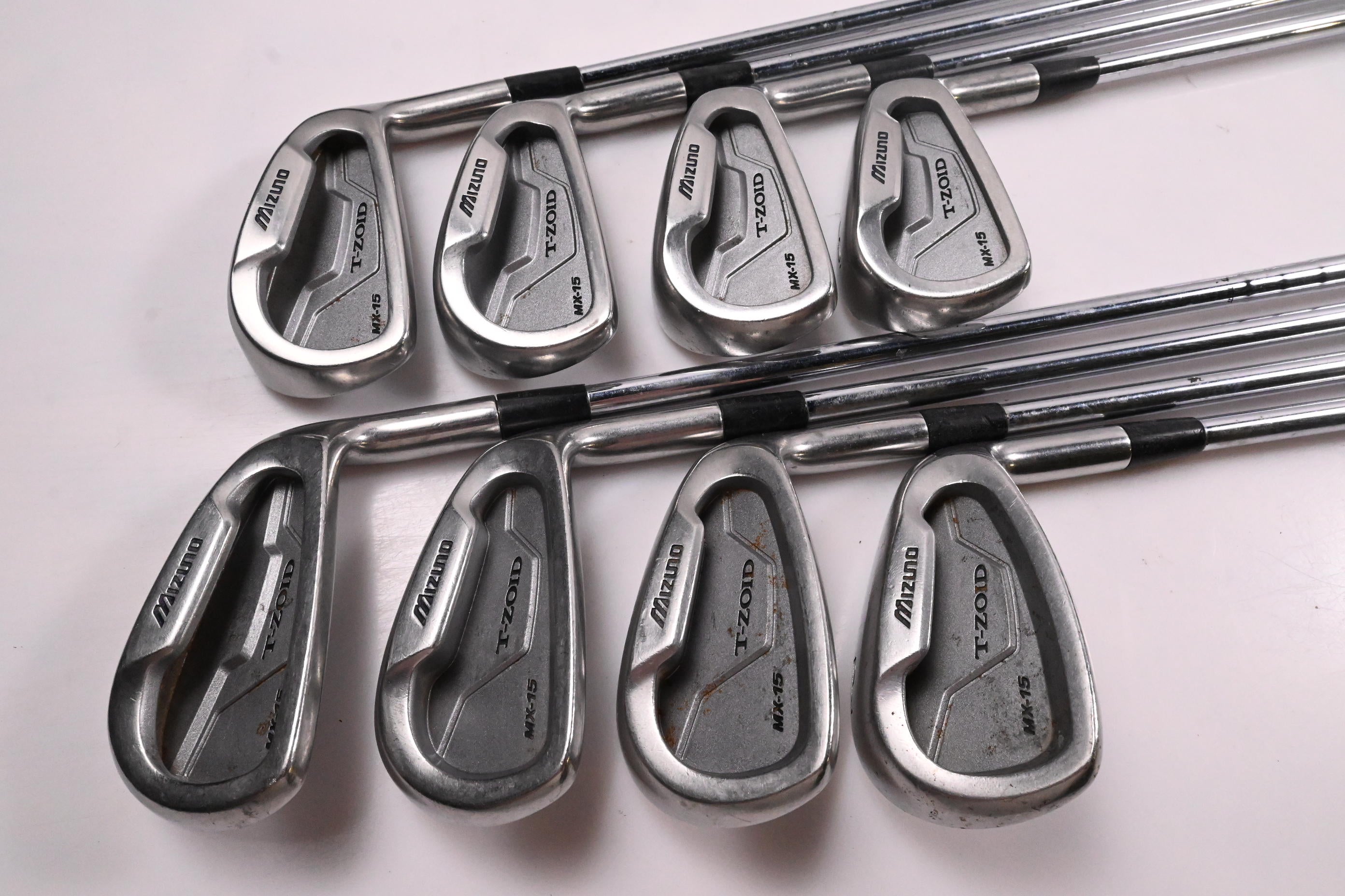Mizuno MX-15 Irons / 3-PW / Regular Flex Release Shafts