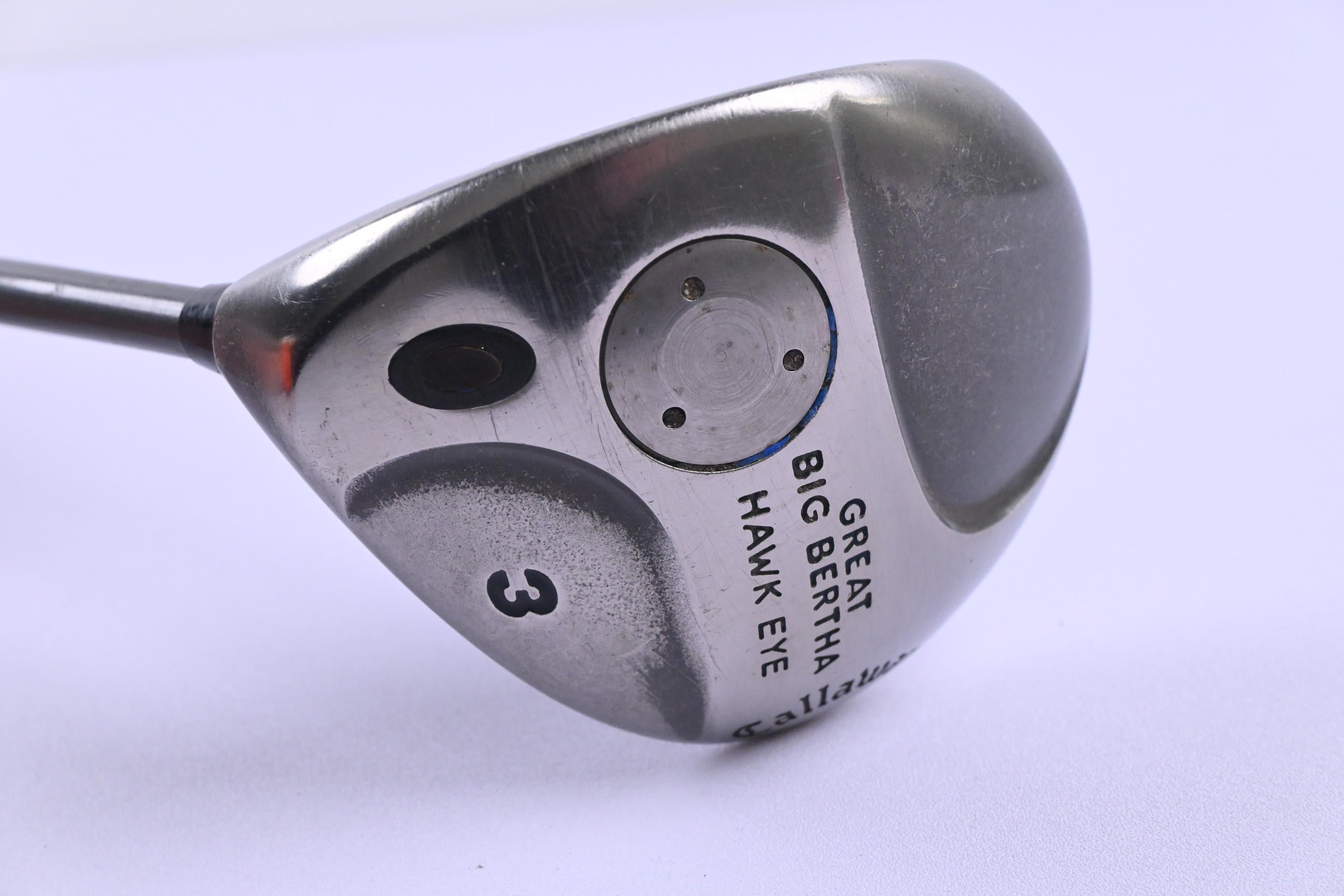 Left Hand Callaway Hawk Eye #3 Wood / 16 Degree / Regular Flex Titleist 60 Shaft