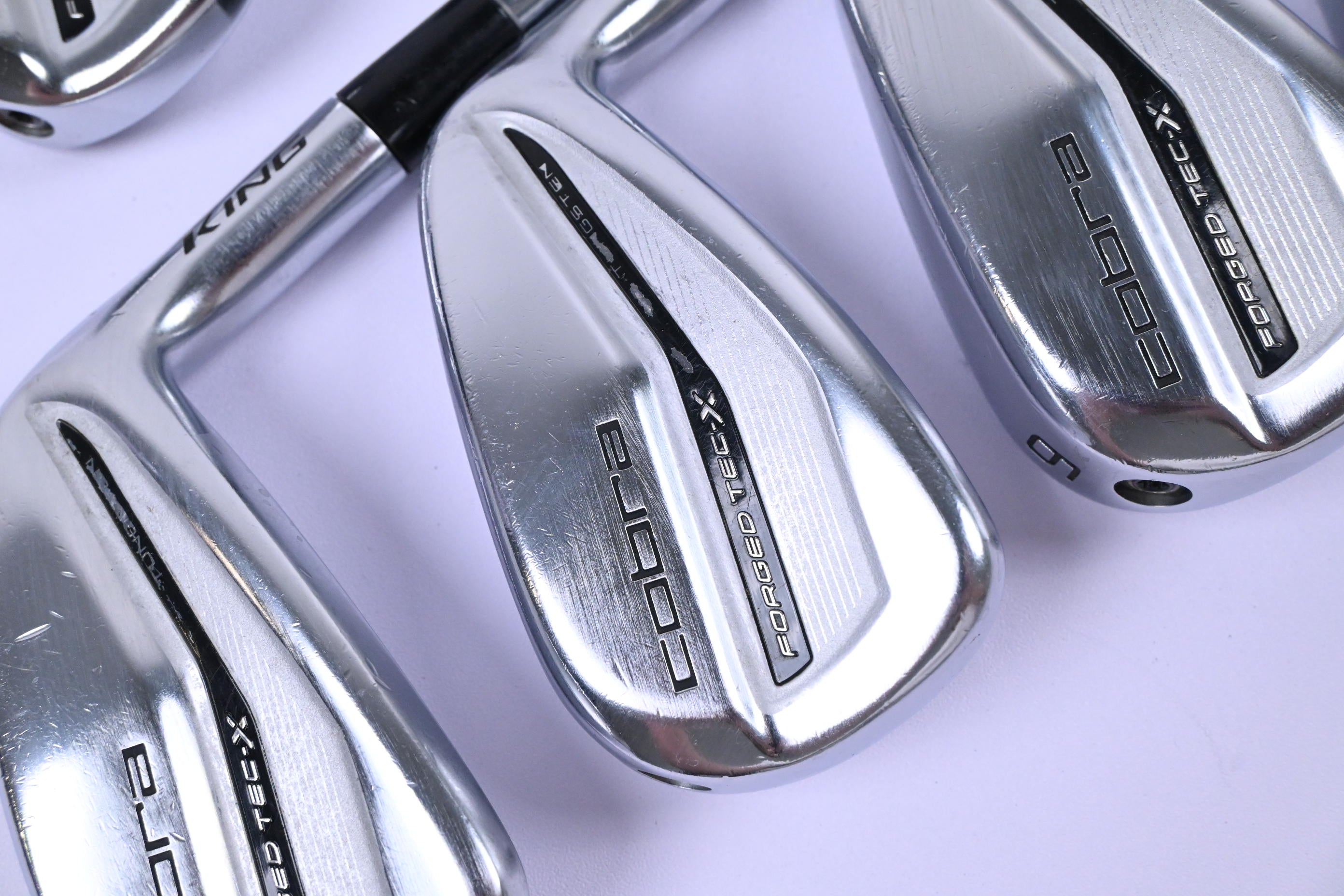 Cobra Forged Tec X 2022 Irons / 4-PW / Regular Flex KBS Tour Lite Shafts