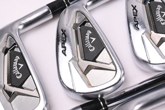 Callaway Apex 21 Irons / 5-PW / Regular Plus Flex Project X Rifle Tour Flighted