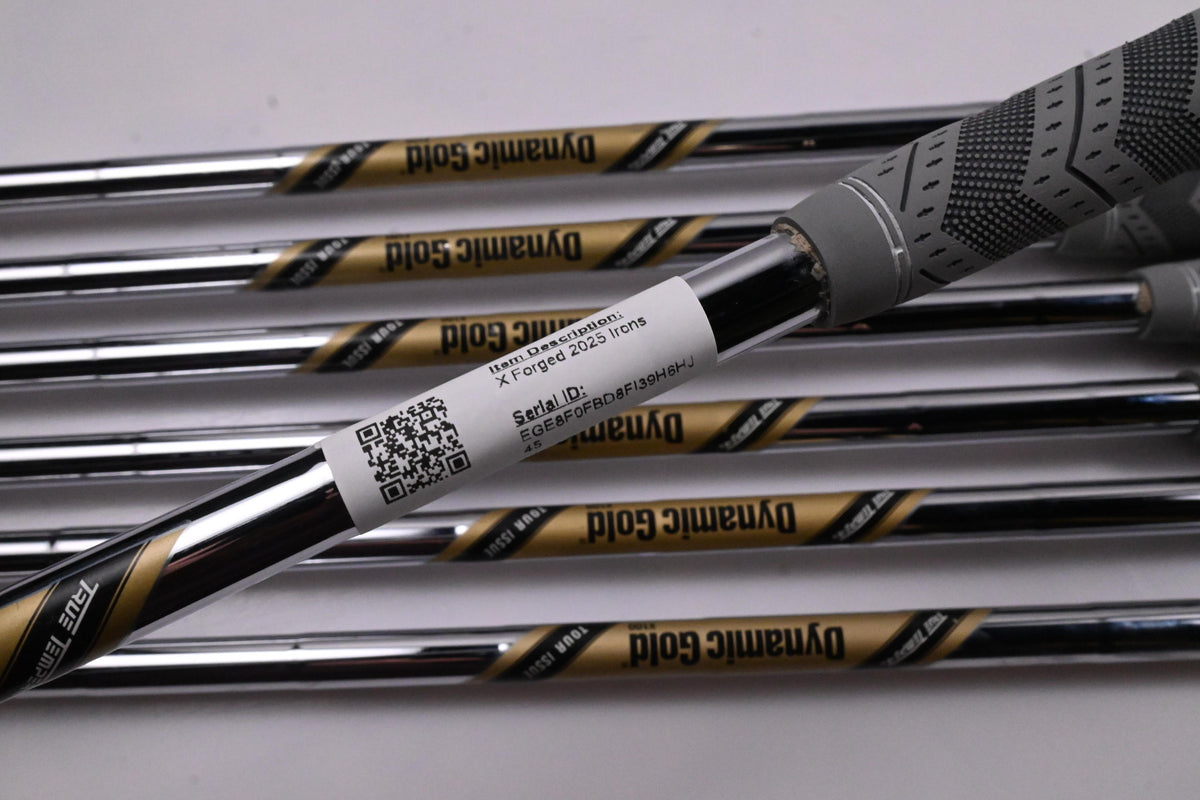 Callaway X Forged 2025 Irons / 4-PW / X-Flex Dynamic Gold X100 Shafts