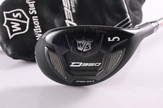Wilson D350 #5 Hybrid / 25 Degree / Regular Flex UST Elements Chrome 54 Shaft