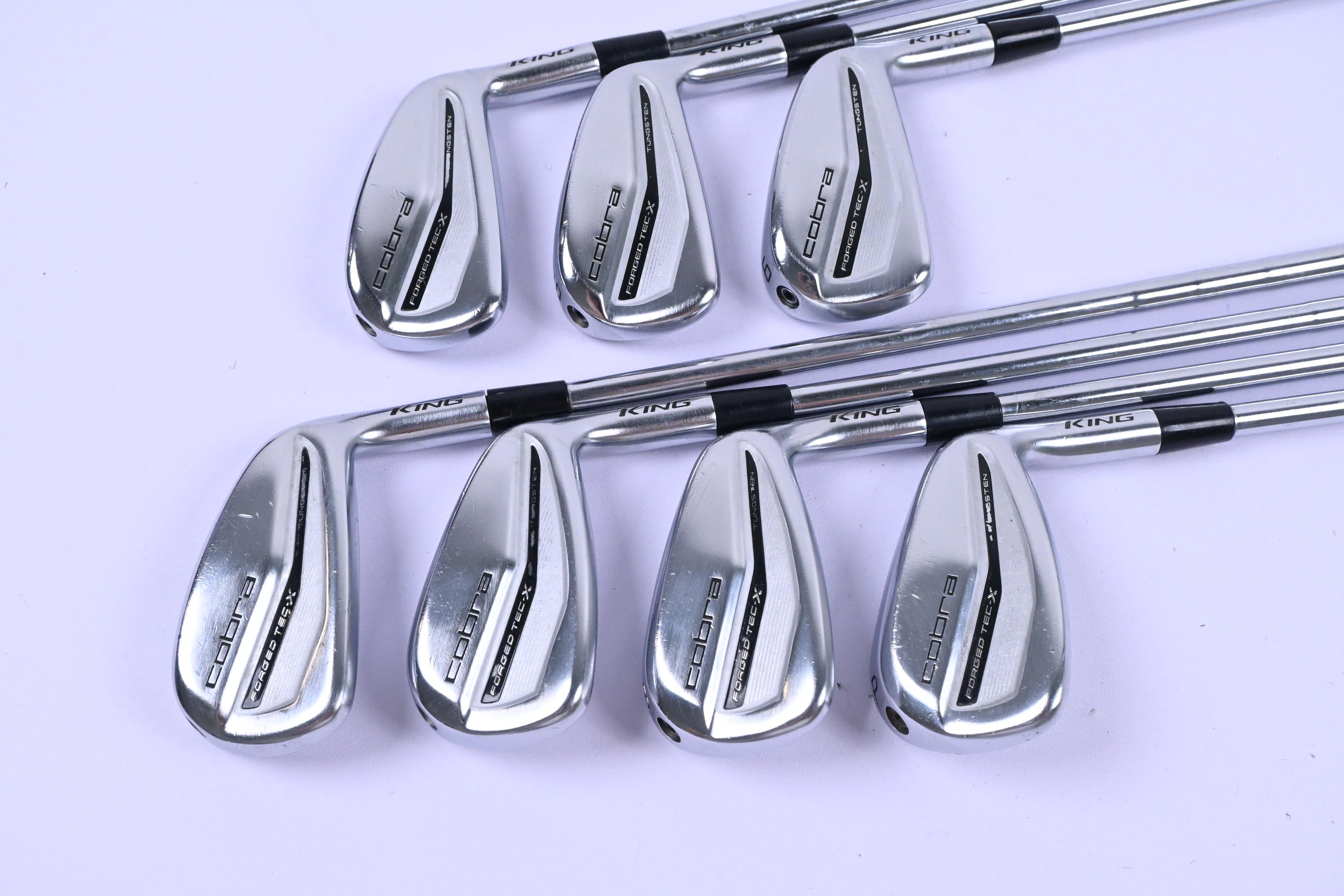 Cobra Forged Tec X 2022 Irons / 4-PW / Regular Flex KBS Tour Lite Shafts