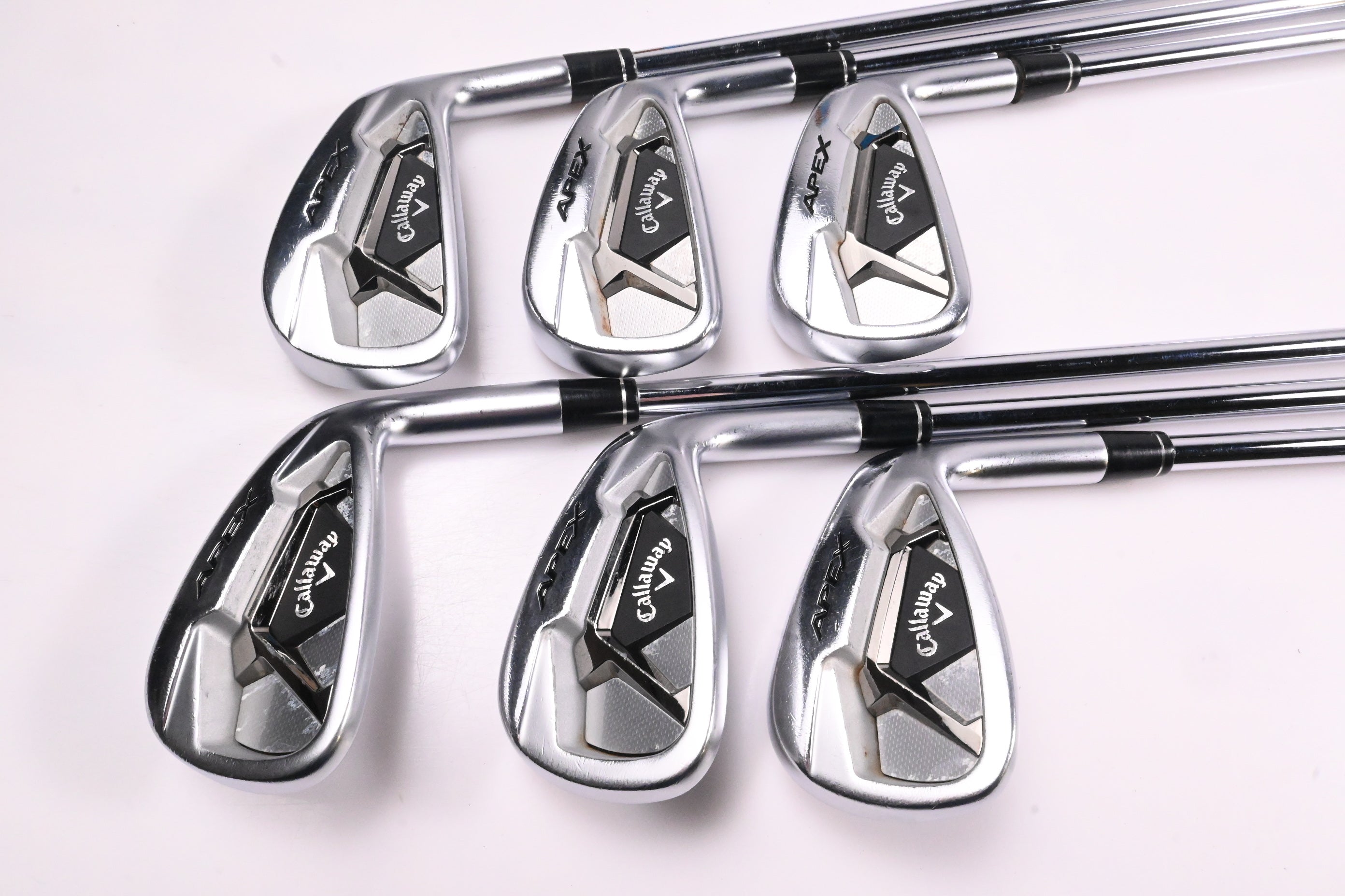 Callaway Apex 21 Irons / 5-PW / Regular Plus Flex Project X Rifle Tour Flighted