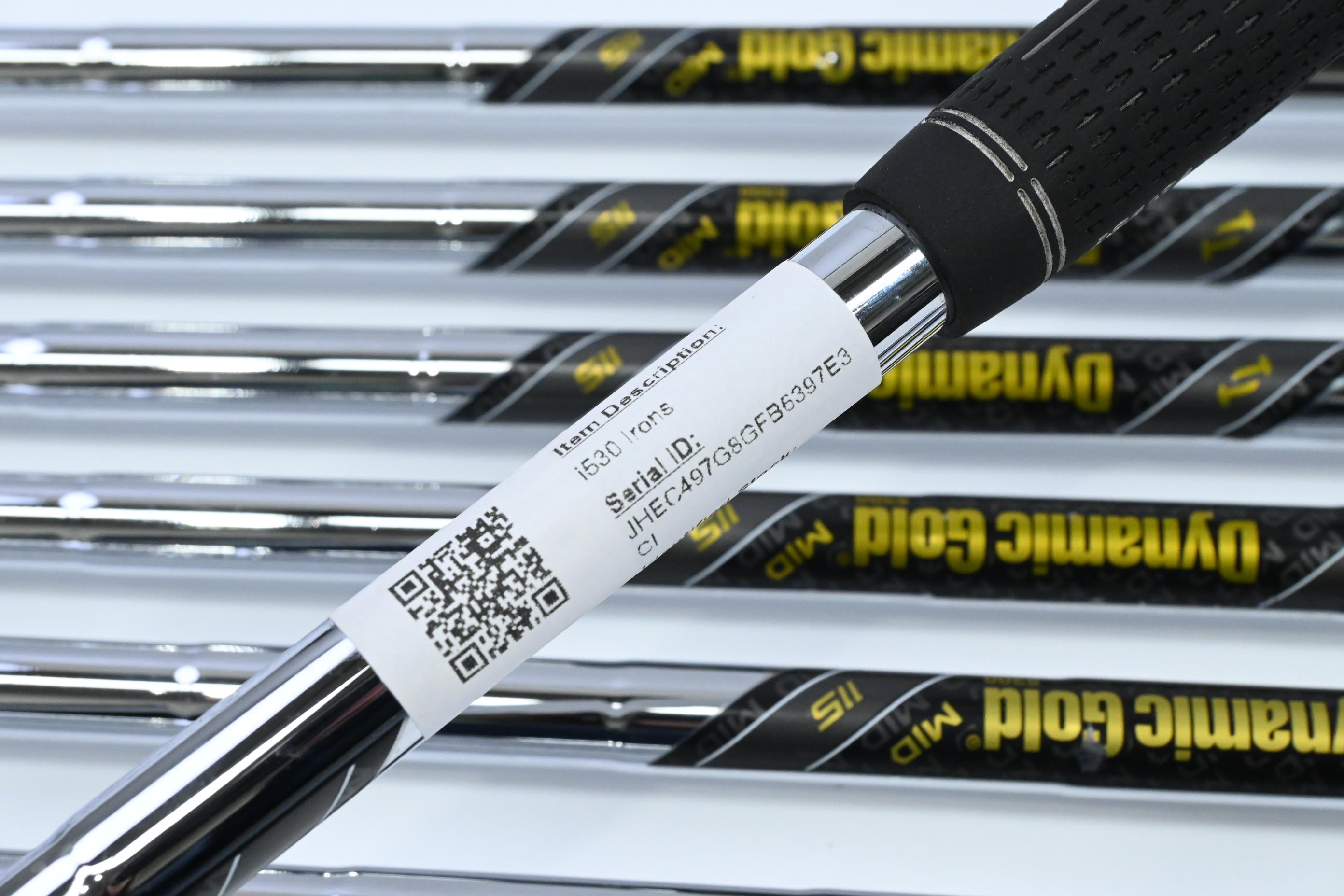 Ping i530 Irons / 5-PW+UW / Red Dot / Stiff Flex Dynamic Gold 115 S300 Shafts