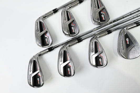 Taylormade M6 Irons / 5-PW+SW / Stiff Flex XP 100 S300 Shafts