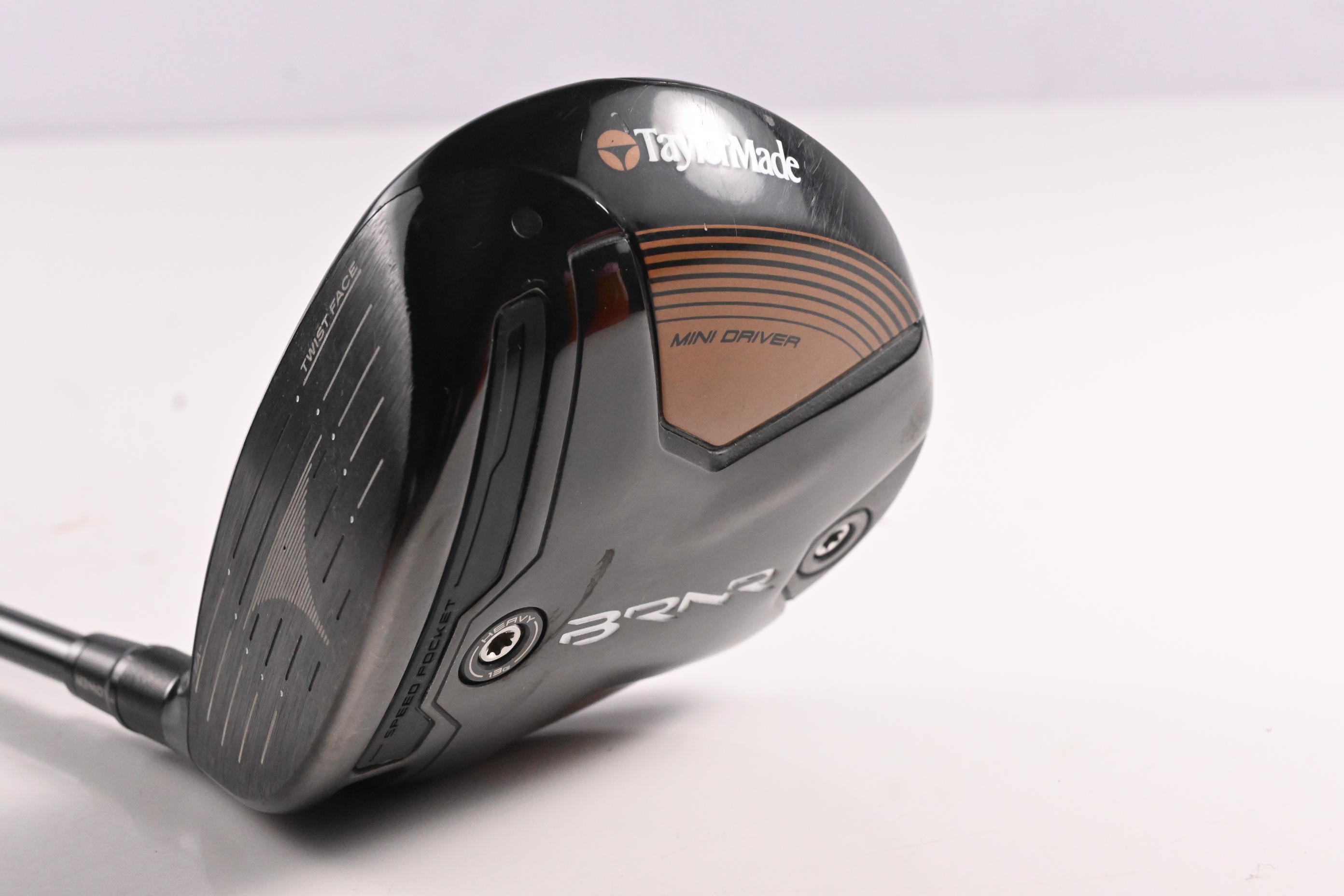 Left Hand Taylormade BRNR Mini Driver / 11.5 Degree / Stiff Flex ProForce 65