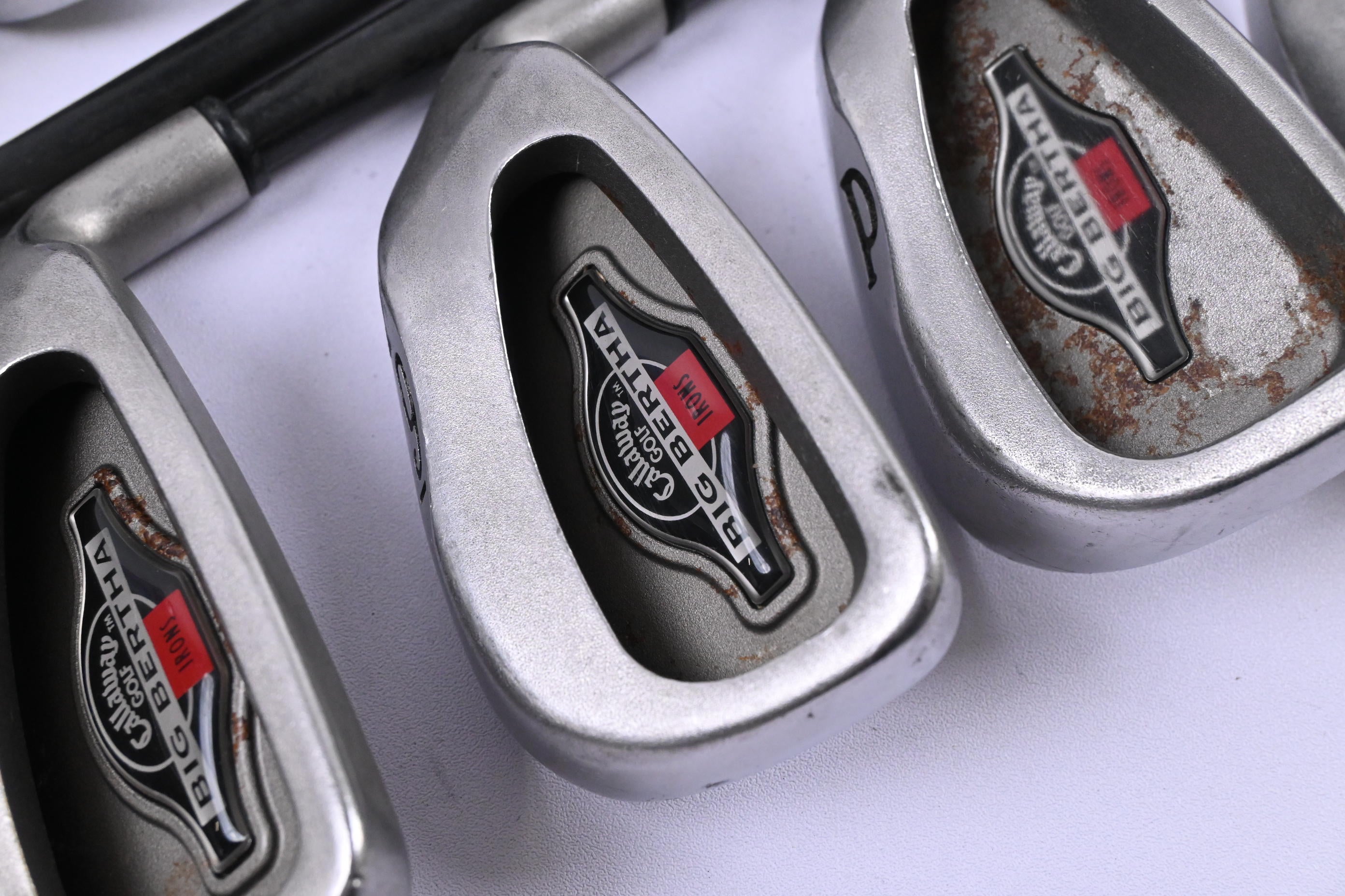 Callaway Big Bertha 1996 Irons / 3-PW+SW / Regular Flex Callaway RCH 96 Shafts