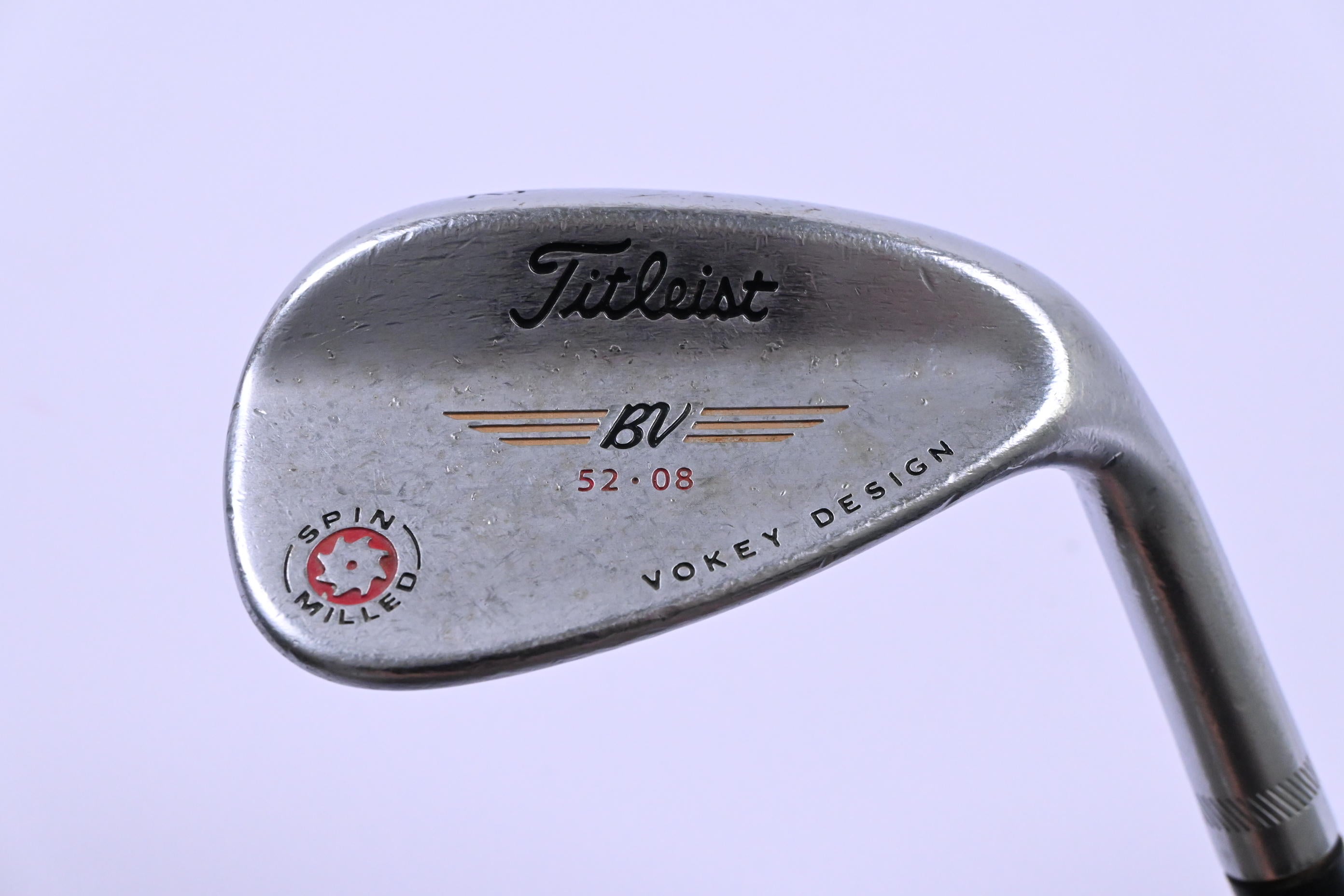 Titleist Vokey Spin Milled Gap Wedge / 52 Degree / Wedge Flex Vokey Design