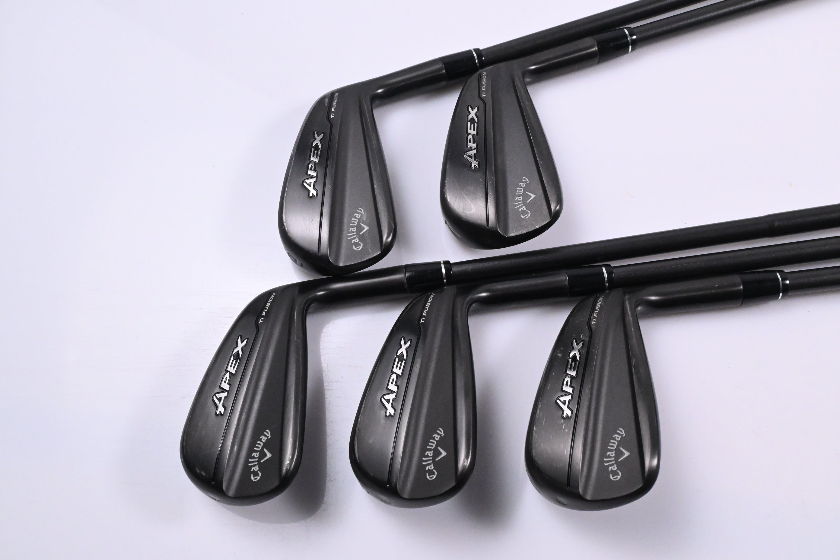 Callaway Apex Ti Fusion Irons / 6-PW / Stiff Flex Dynamic Gold Mid 115 S400