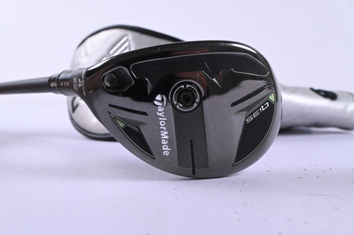 Left Hand Taylormade Qi35 Max #4 Hybrid / 22 Degree / Regular Flex Ventus Blue 6