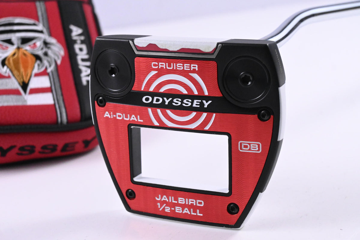 Odyssey Ai-Dual Jailbird 1/2 Ball Putter / 38 Inch