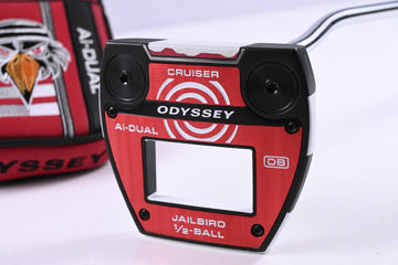 Odyssey Ai-Dual Jailbird 1/2 Ball Putter / 38 Inch