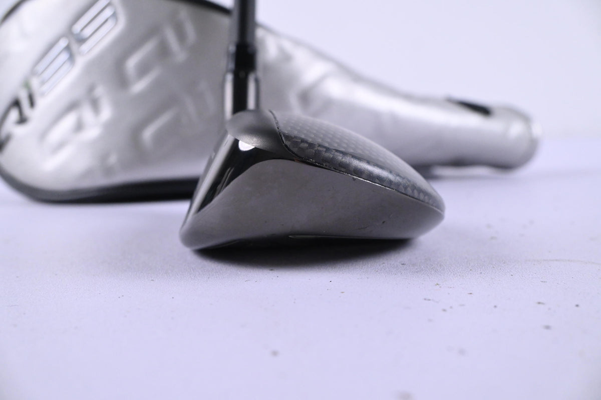 Left Hand Taylormade Qi35 Max #4 Hybrid / 22 Degree / Regular Flex Ventus Blue 6