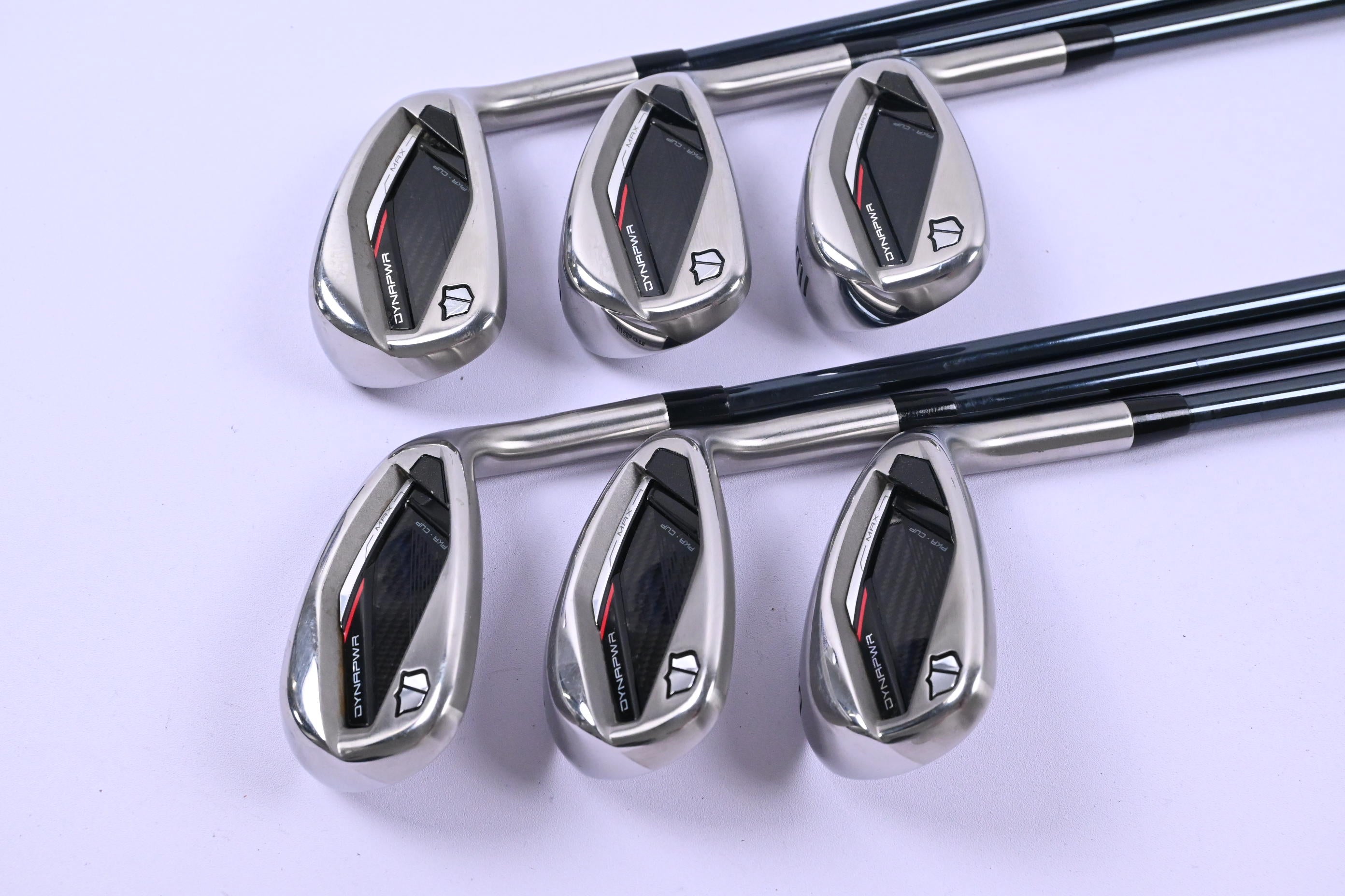 Wilson DYNAPWR Max 2025 Irons / 7-PW+GW+SW / Regular Flex Recoil HDC 70