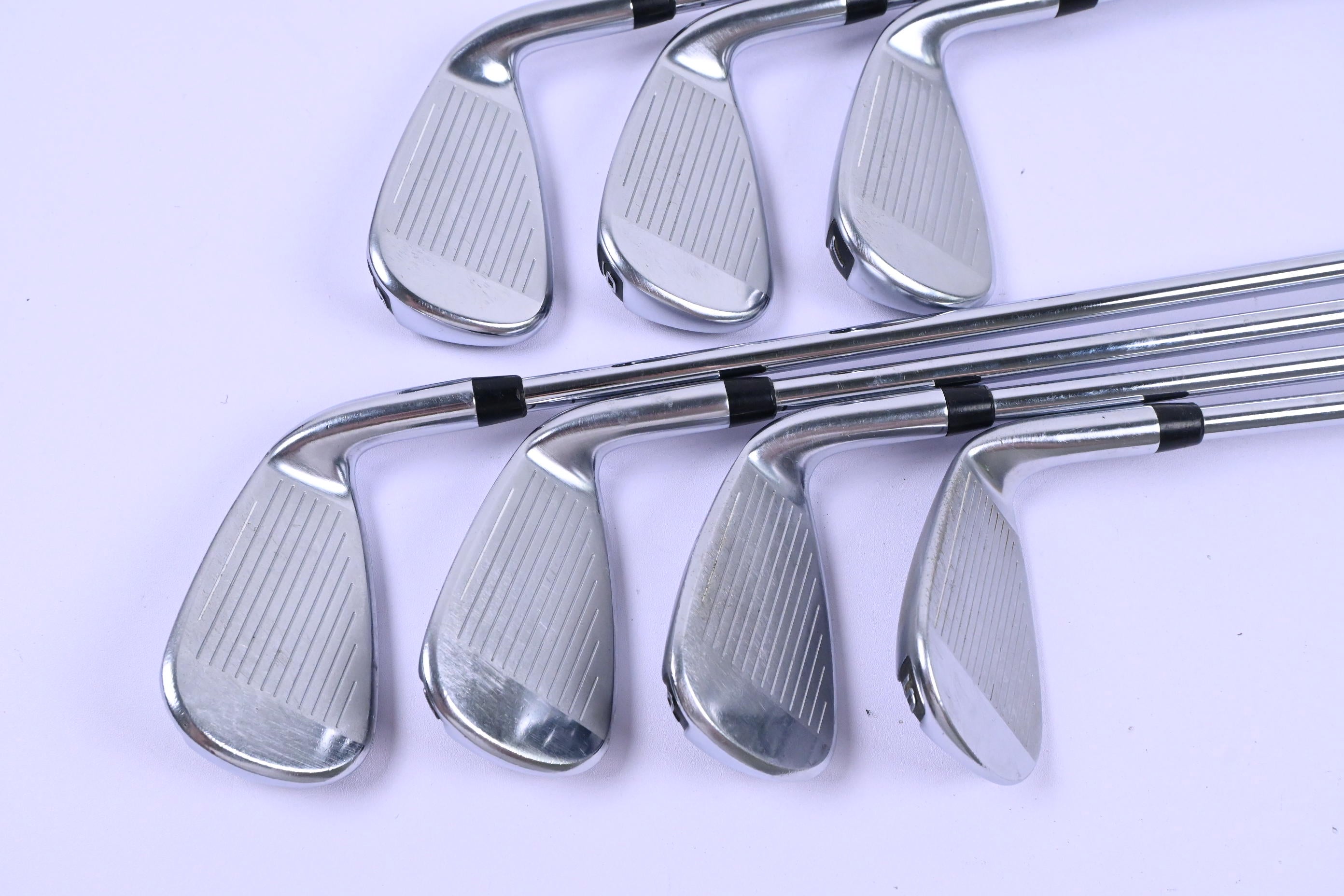 Left Hand Cobra F-Max Irons / 5-PW+SW / Regular Flex True Temper SL Shafts