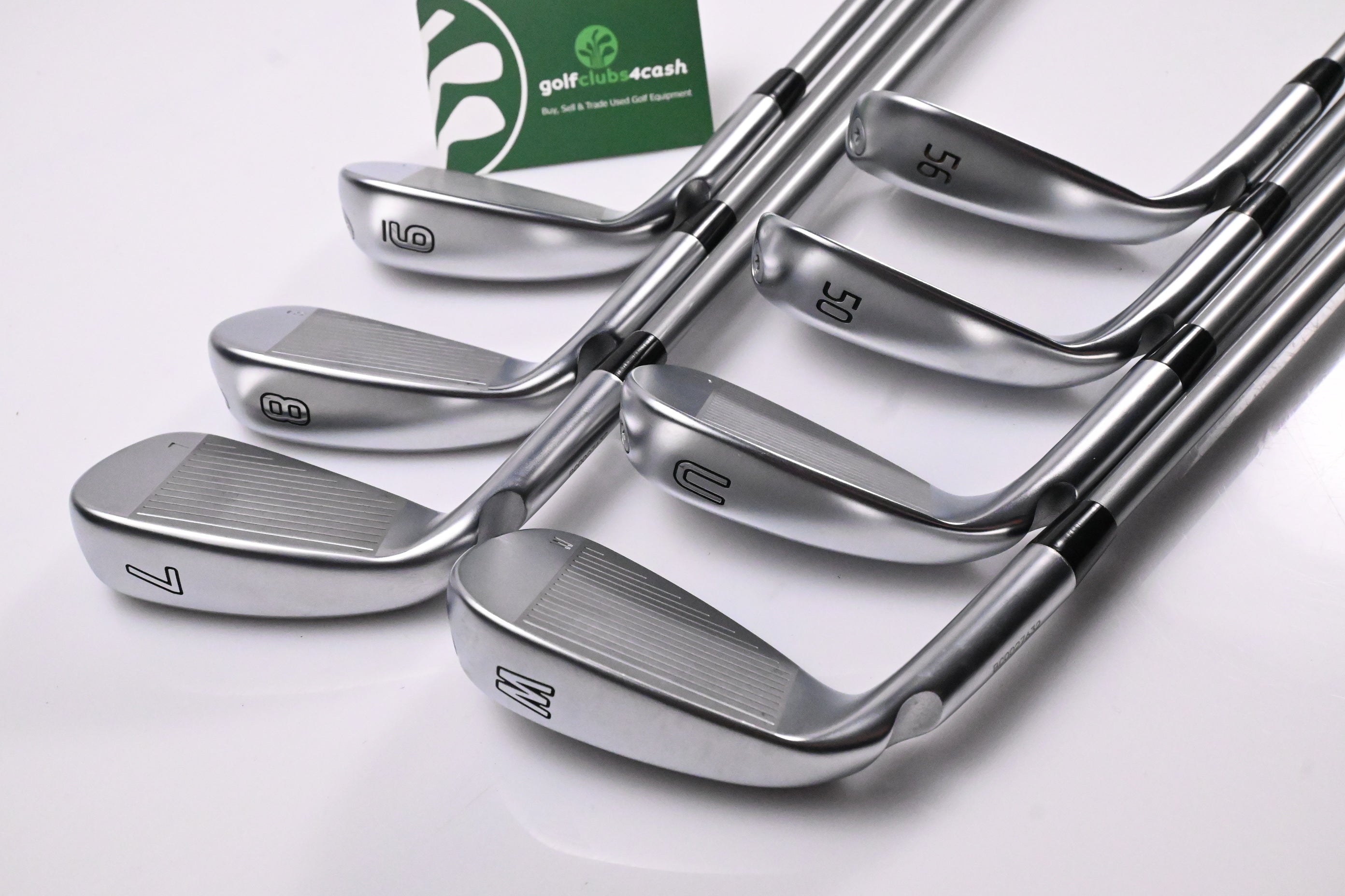 Ping G730 Irons / 7-PW+UW+50°+56° / Silver Dot / Senior Flex Ping Alta Quick 45