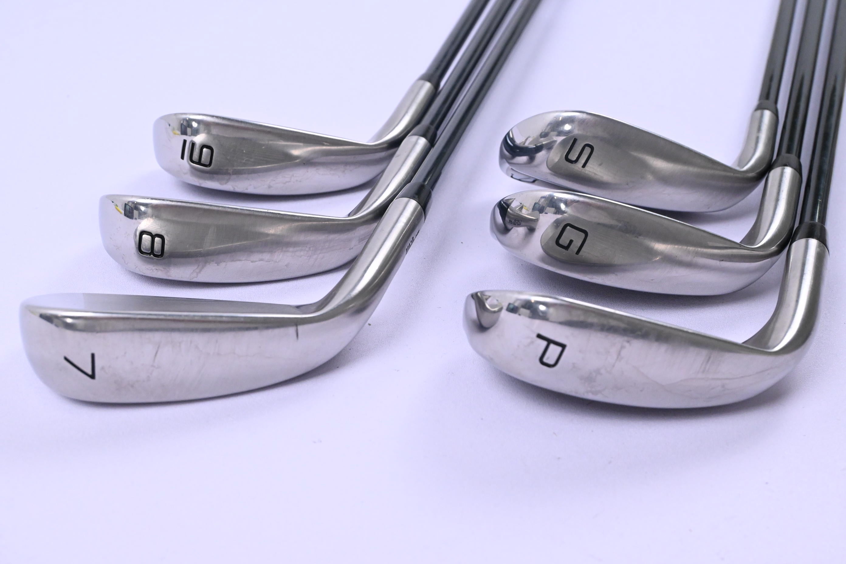 Wilson DYNAPWR Max 2025 Irons / 7-PW+GW+SW / Regular Flex Recoil HDC 70