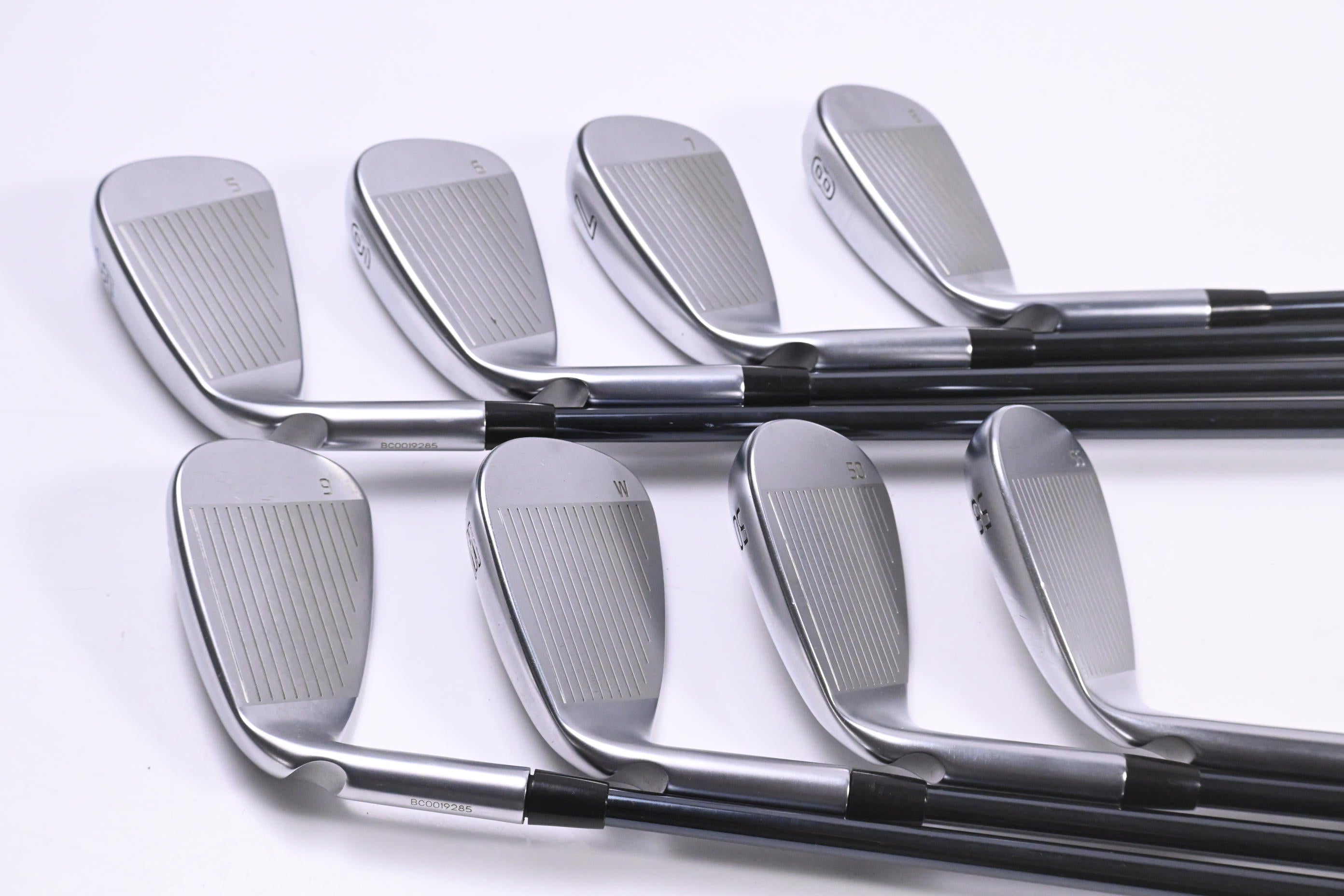Ping G730 Irons / 5-PW+50+56 / Blue Dot / Regular Flex UST Recoil Dart 75 Shafts