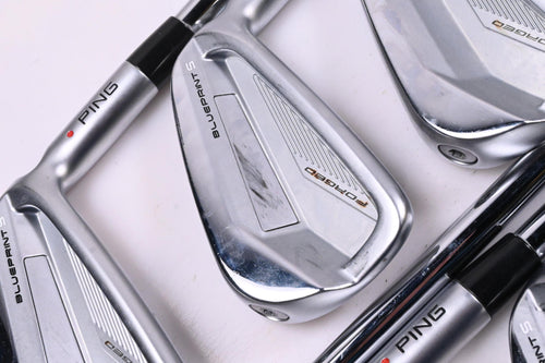 Ping Blueprint S Irons / 4-PW / Red Dot / Stiff Flex Ping AWT 3.0 Shafts