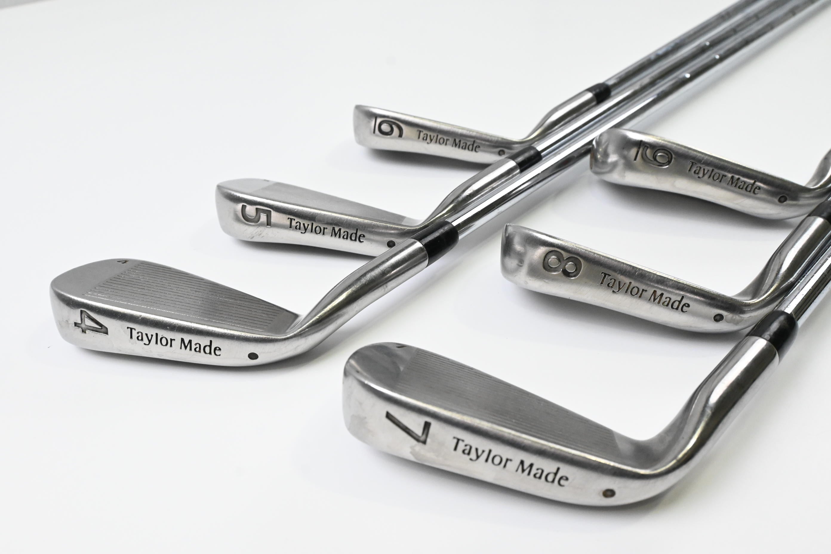 Taylormade Burner Midsize Irons / 4-9 / Stiff Flex Dynamic Gold S300 Shafts