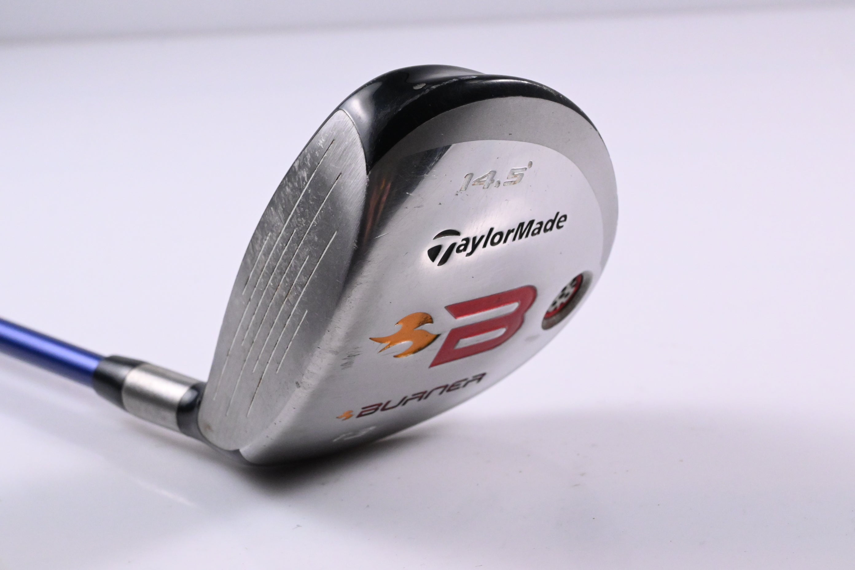Left Hand Taylormade Burner 2008 #3 Wood / 14.5 Degree / X-Flex Tour AD YS-7+