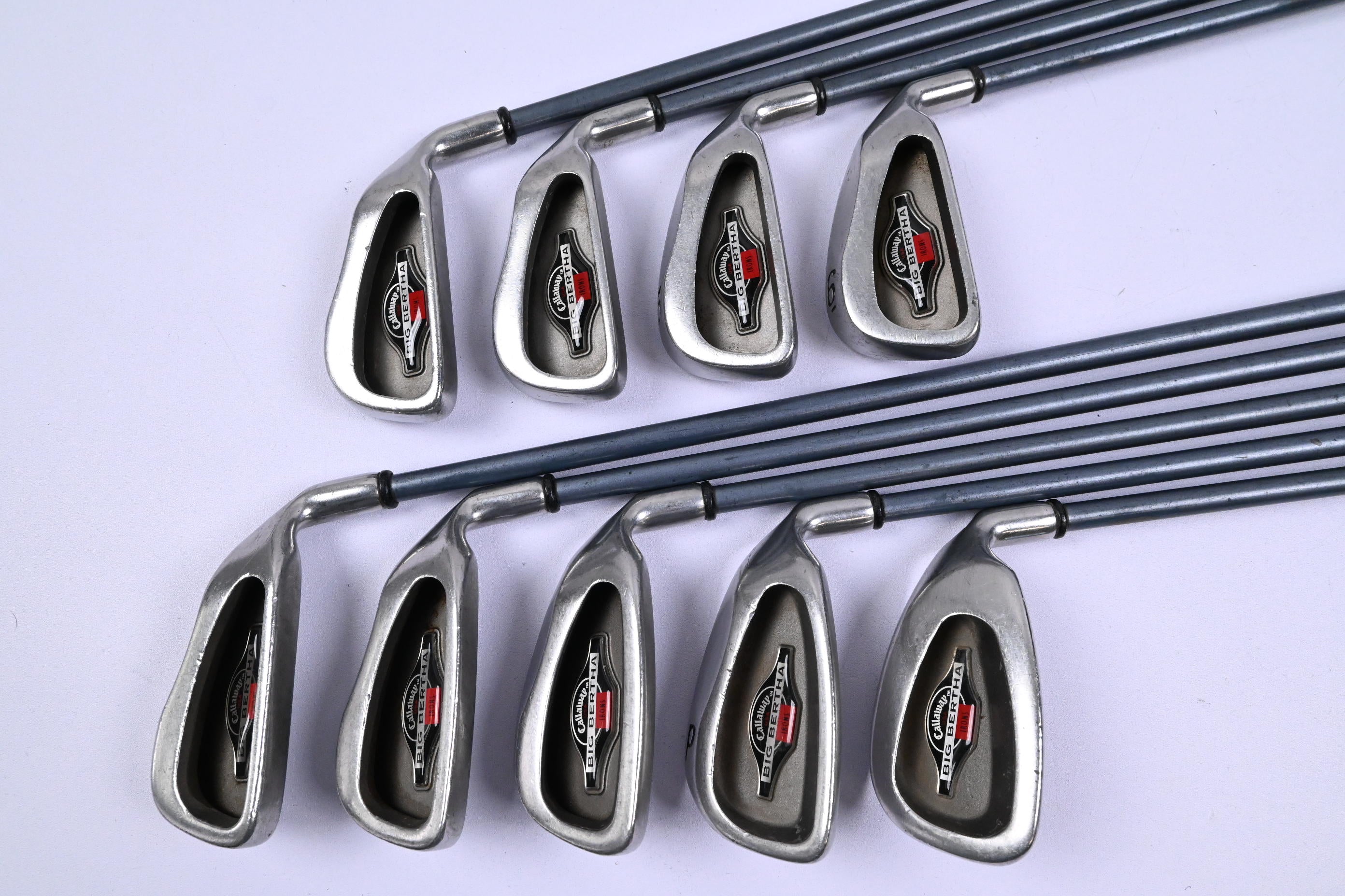 Callaway Big Bertha 1996 Irons / 3-PW+SW / Regular Flex RCH 90 Shafts