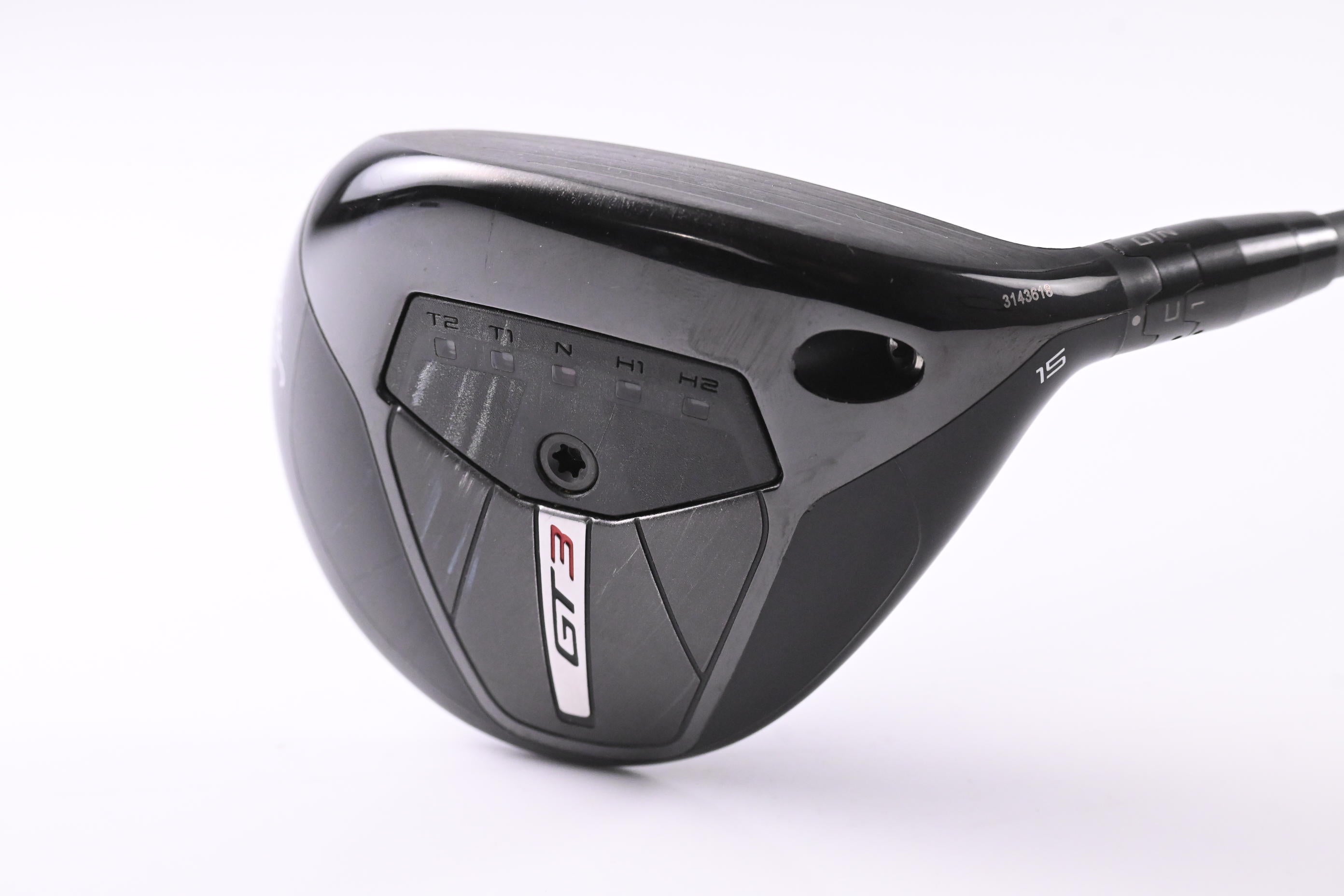 Titleist GT3 #3 Wood / 15 Degree / X-Flex Aldila Tour Green 75 Shaft