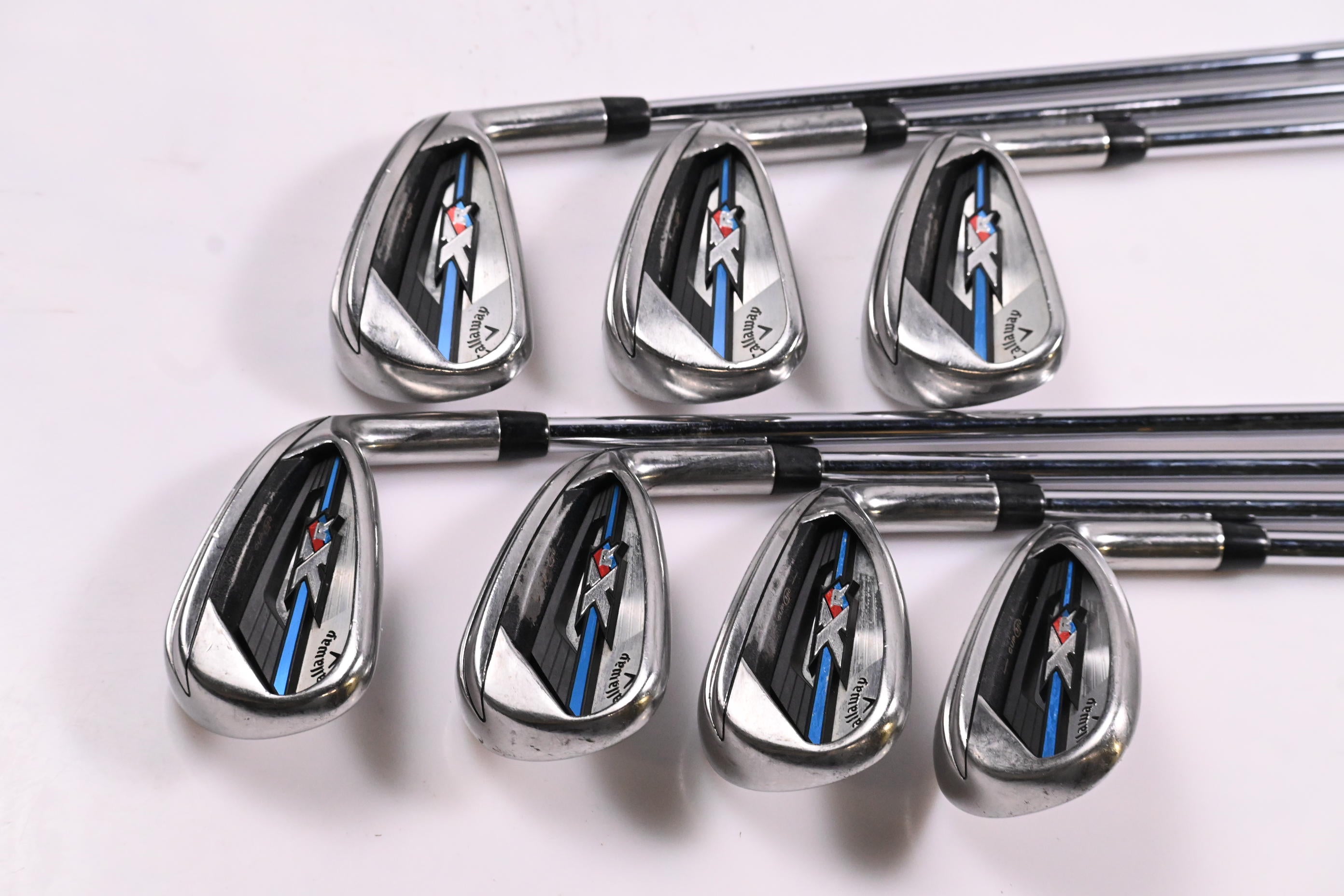 Callaway XR Irons / 5-PW+SW / Regular Flex SpeedStep 80 Shafts